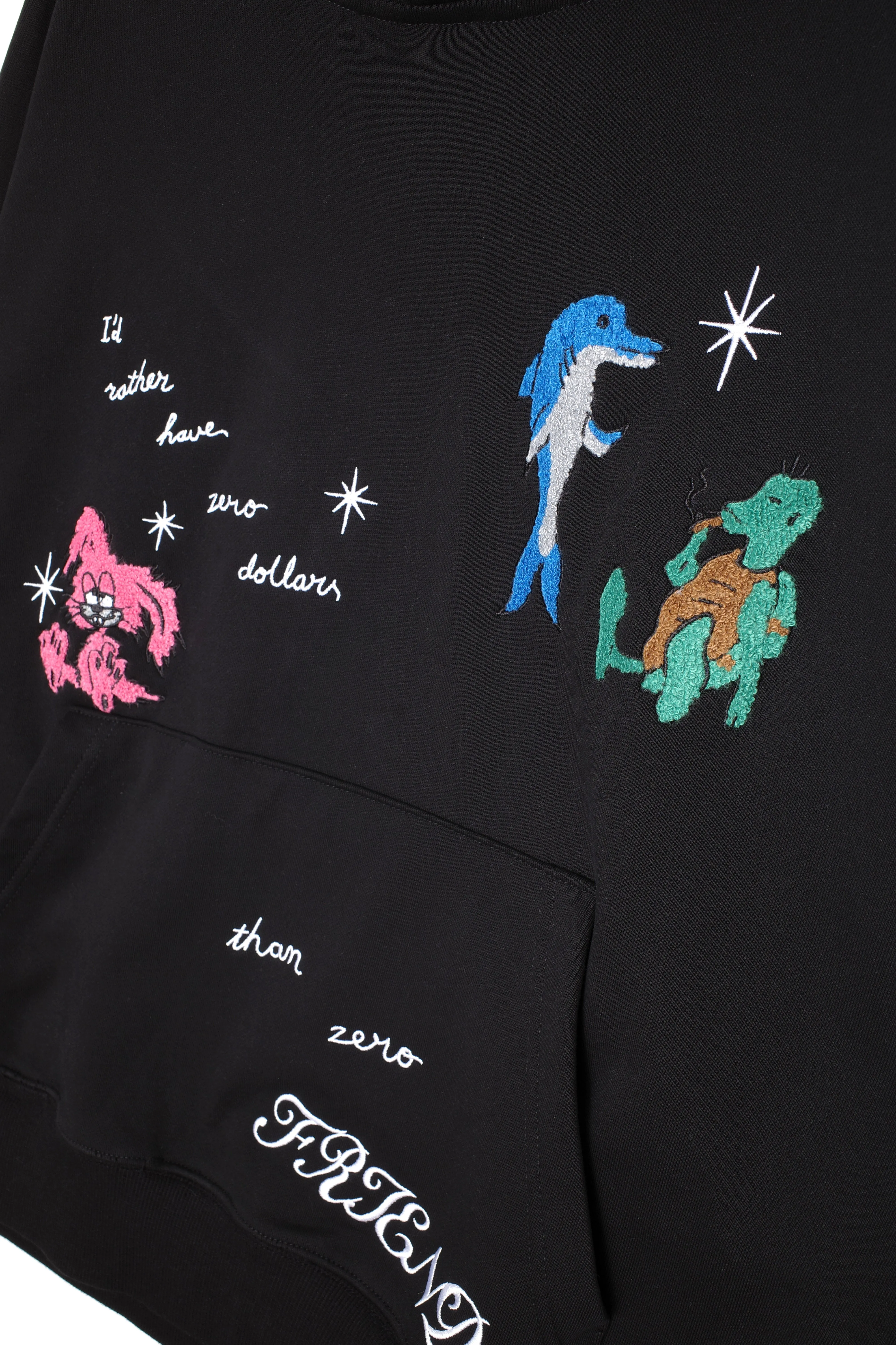 Zero Dollars hoodie sold by Junglesjungles product image thumbnail 3