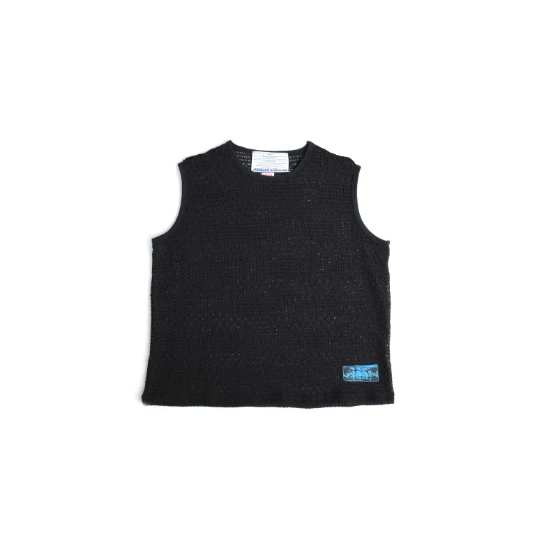 Loose Knit Sleeveless-Black sold by Junglesjungles