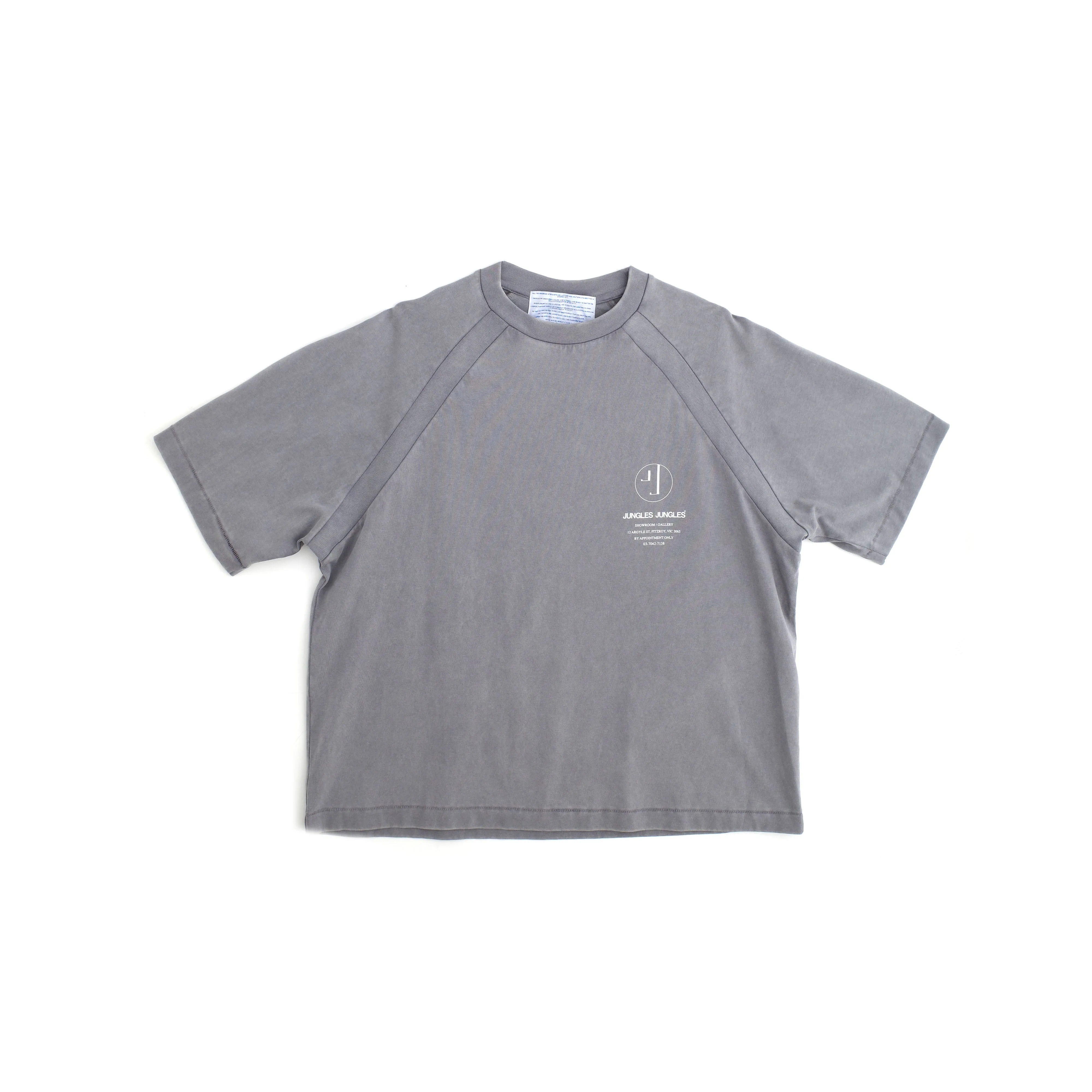 Appointment Only Vintage Wash Tee- Mineral Grey sold by Junglesjungles