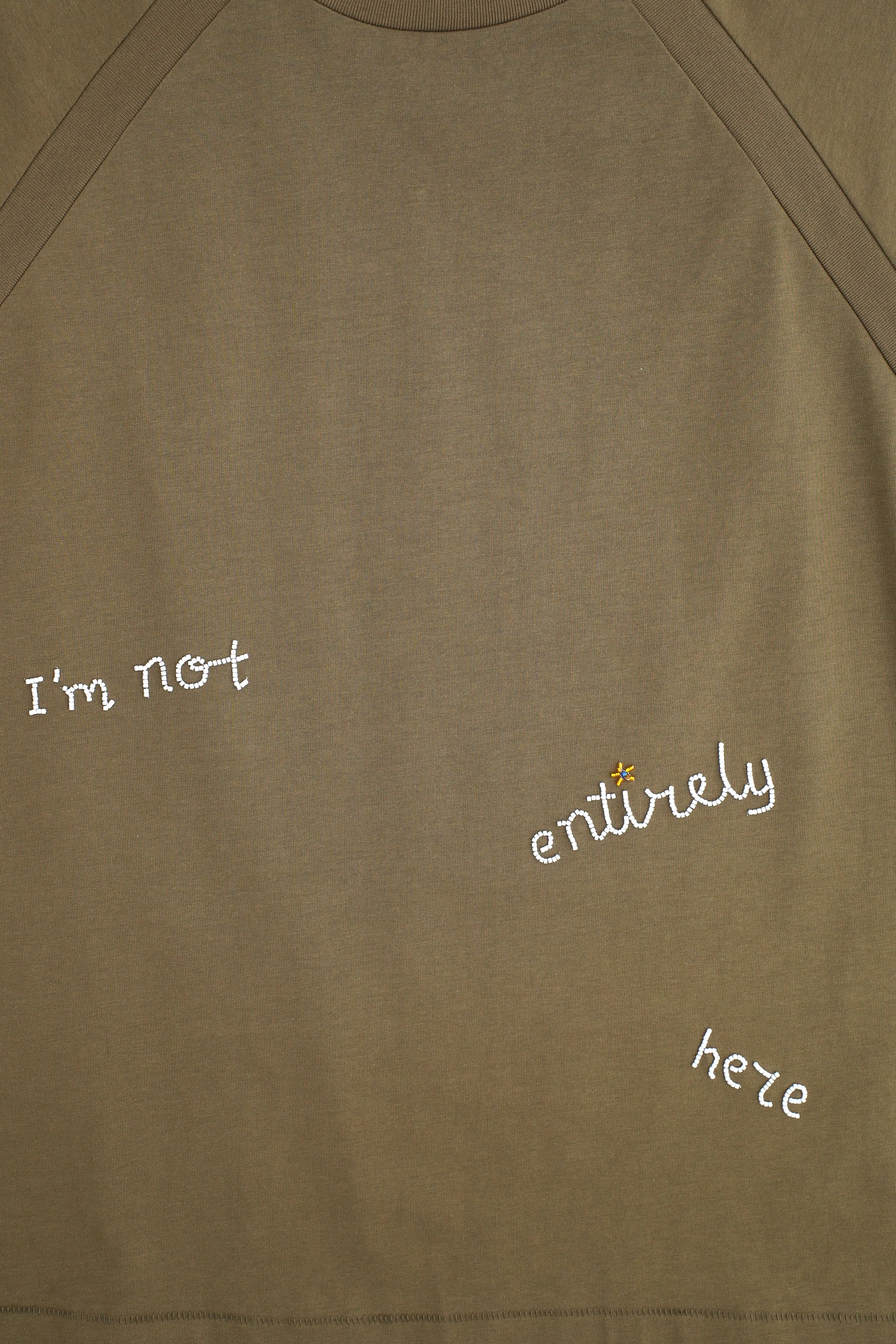 Not Entirely Here Tee sold by Junglesjungles product image thumbnail 3