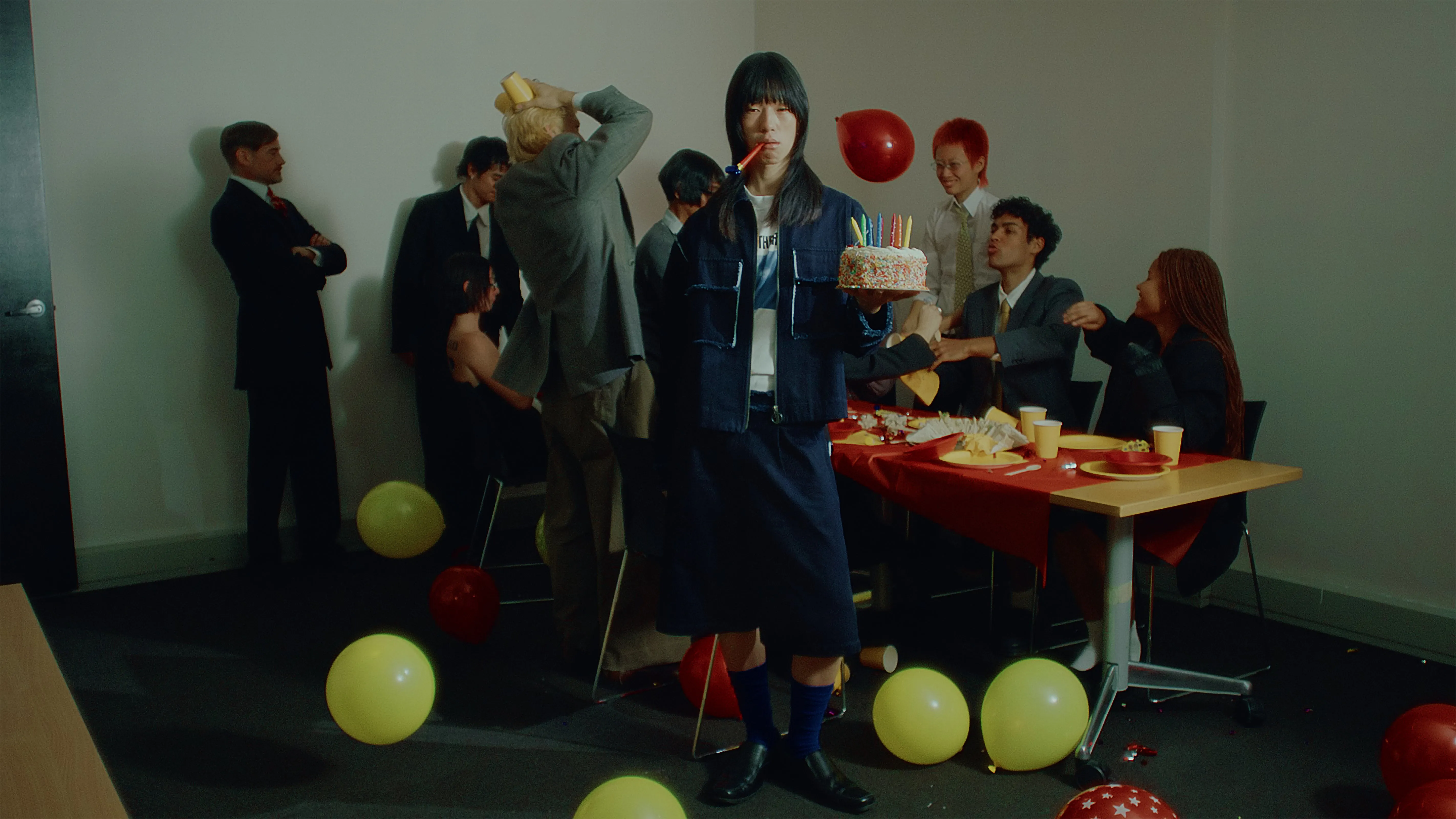 Distressed Denim Trucker Jacket sold by Junglesjungles product image thumbnail 4