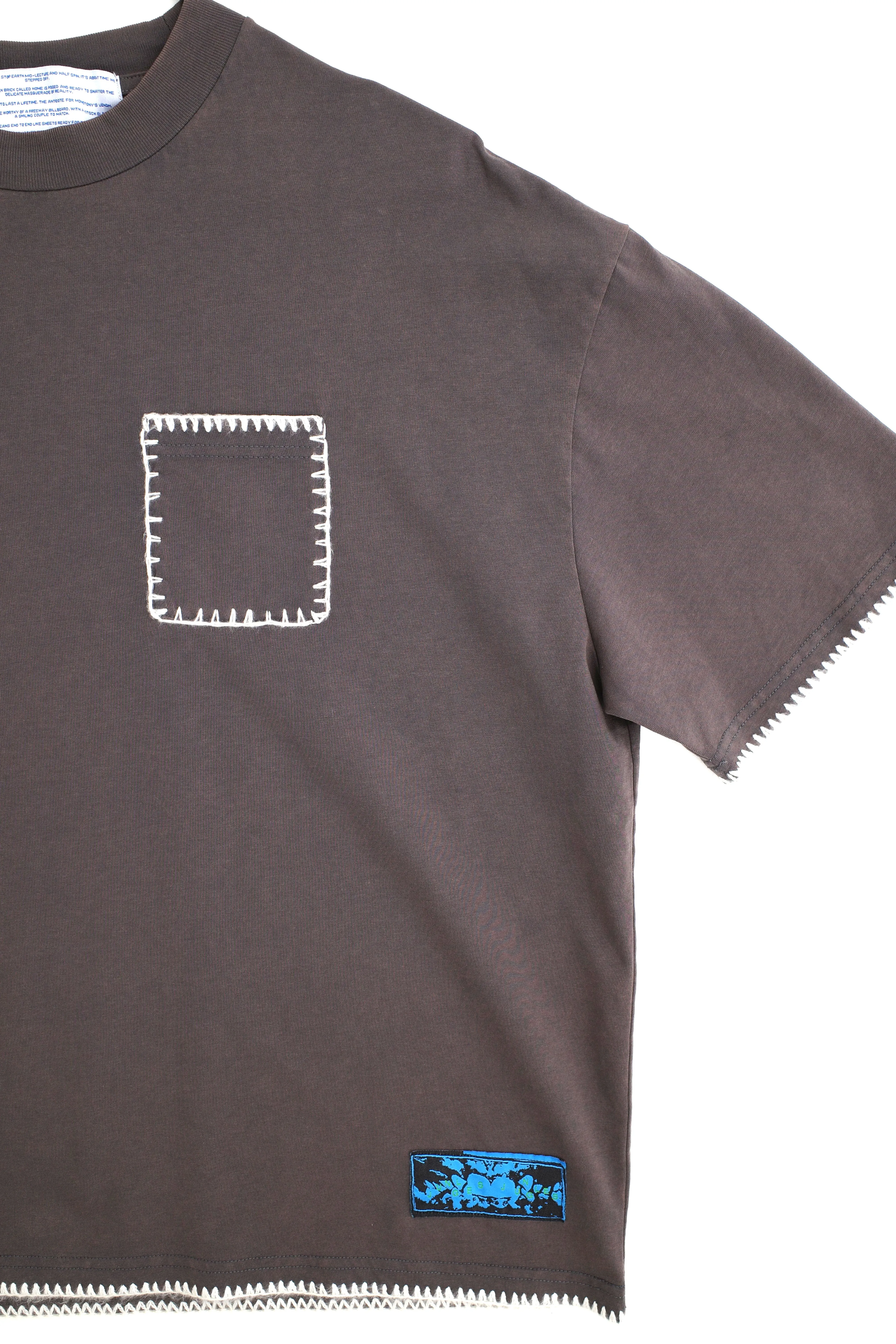 Blanket Stitch Tee sold by Junglesjungles product image thumbnail 3