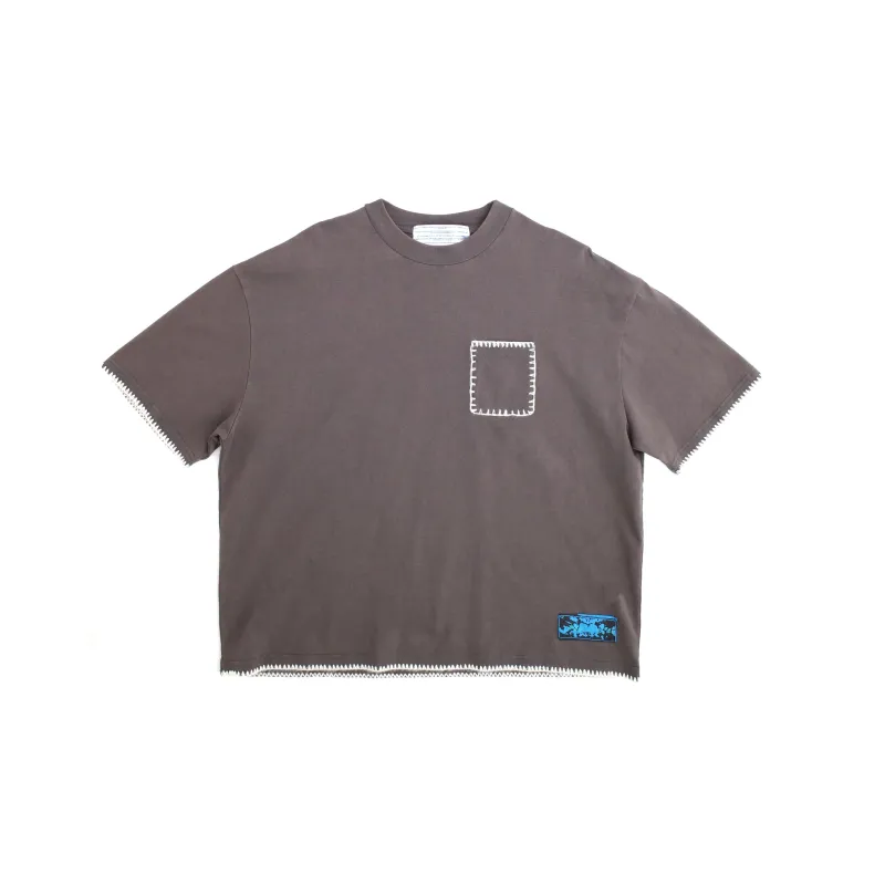 Blanket Stitch Tee sold by Junglesjungles