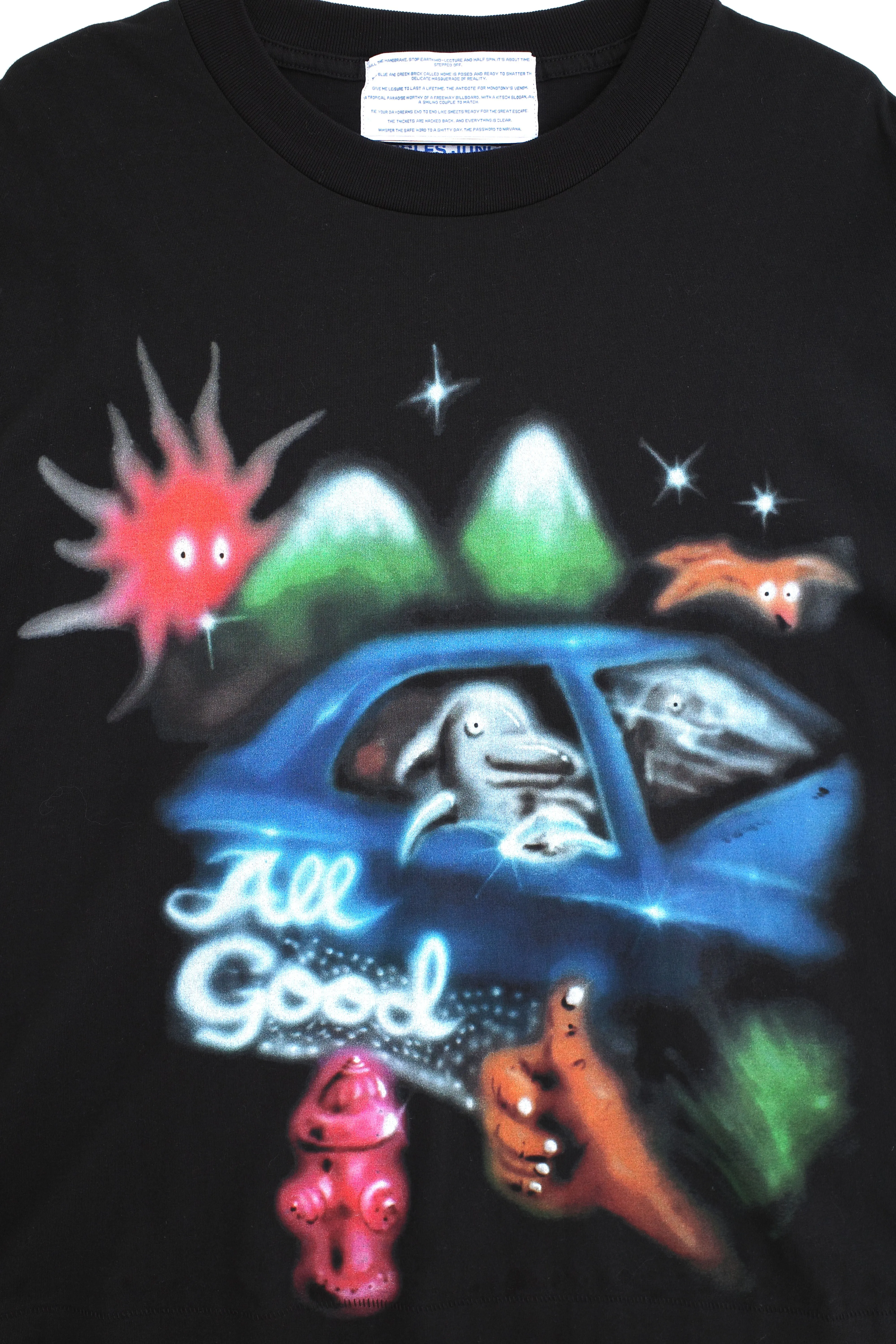 All Good Airbrush Tee sold by Junglesjungles product image thumbnail 2