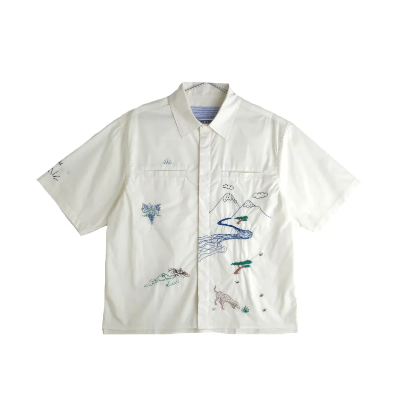 Good Thoughts Button Up Shirt sold by Junglesjungles