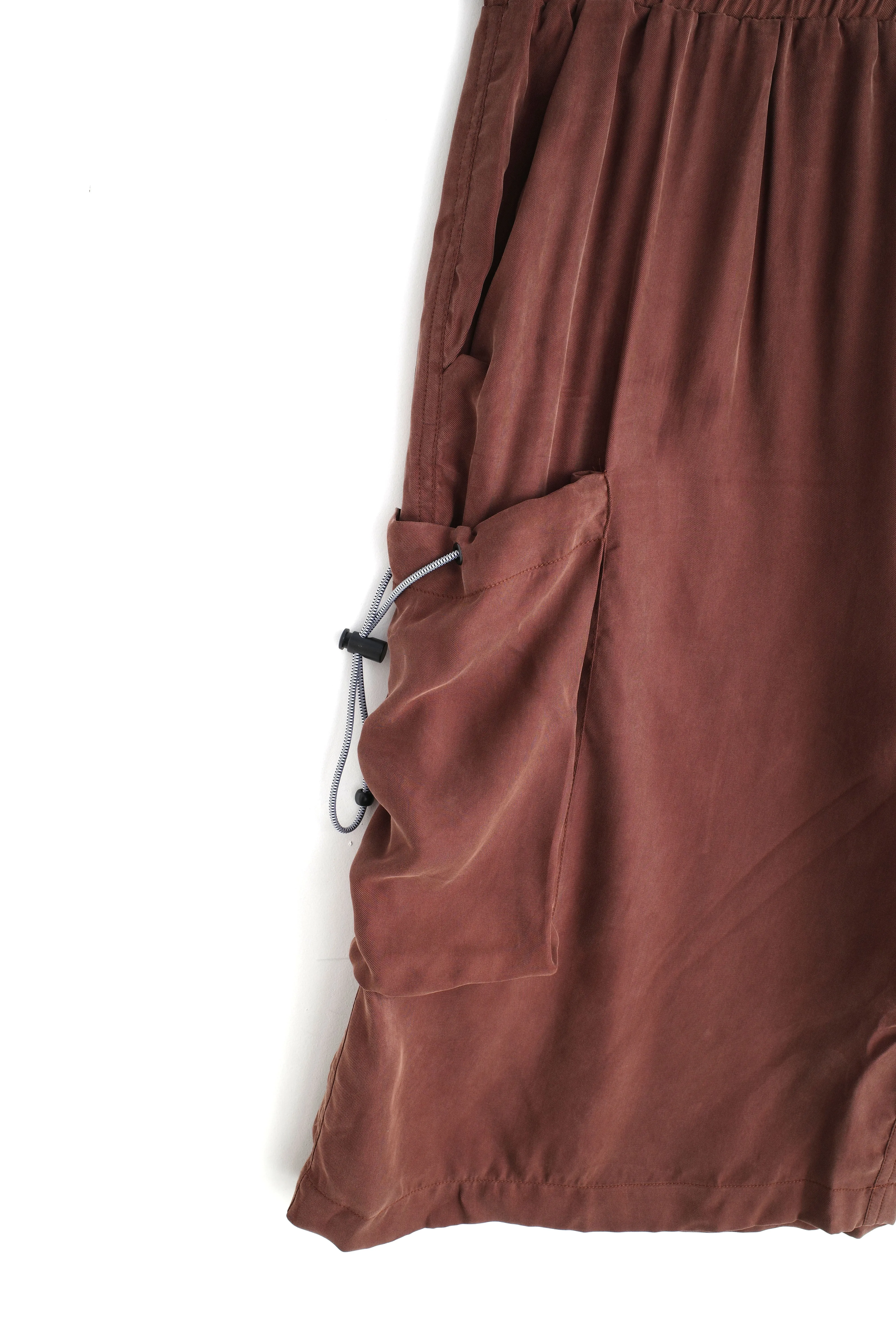 Cupro Oversized Pocket Shorts sold by Junglesjungles product image thumbnail 4