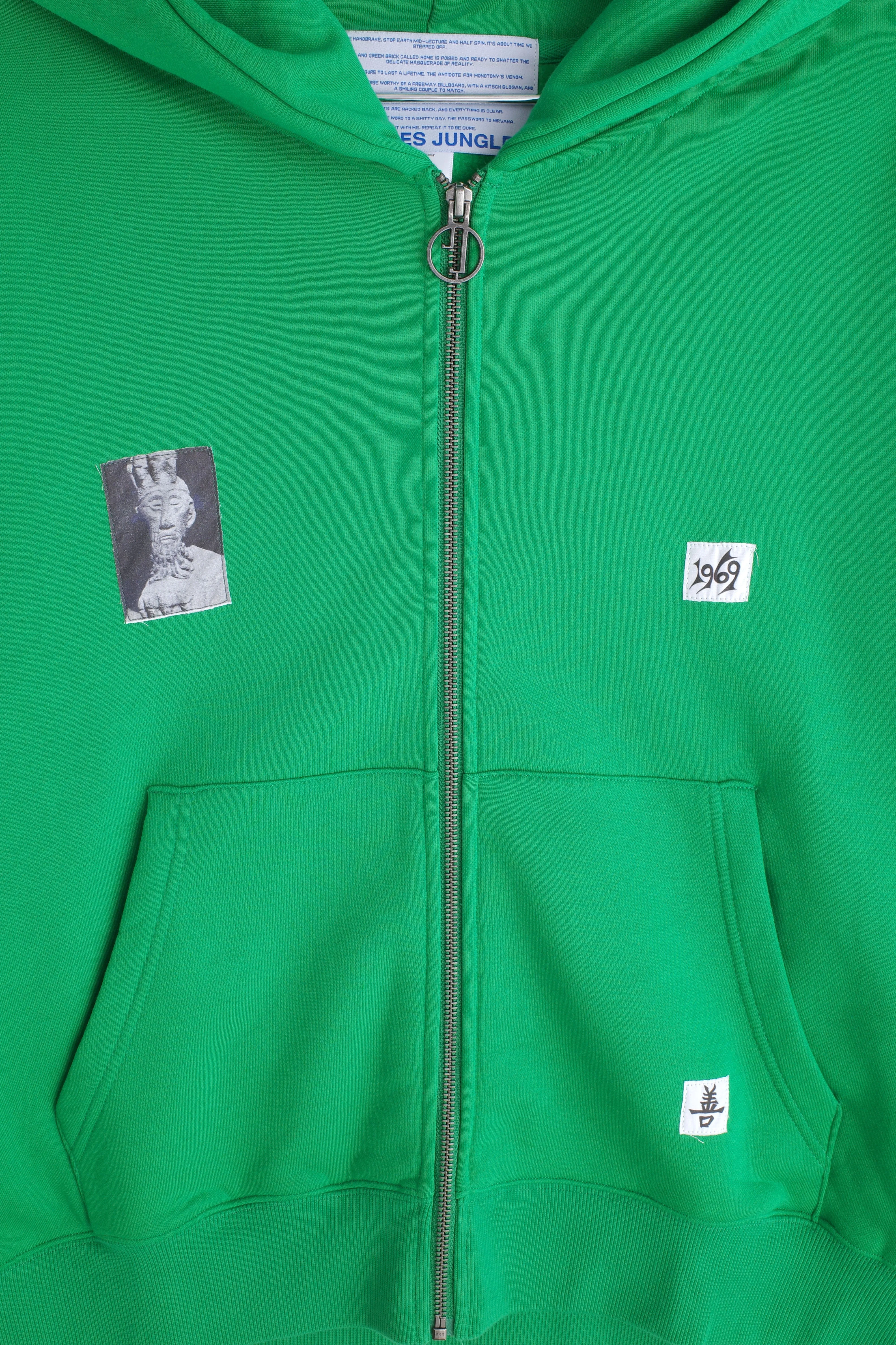 1969 Patches Zip up Hoodie sold by Junglesjungles product image thumbnail 5