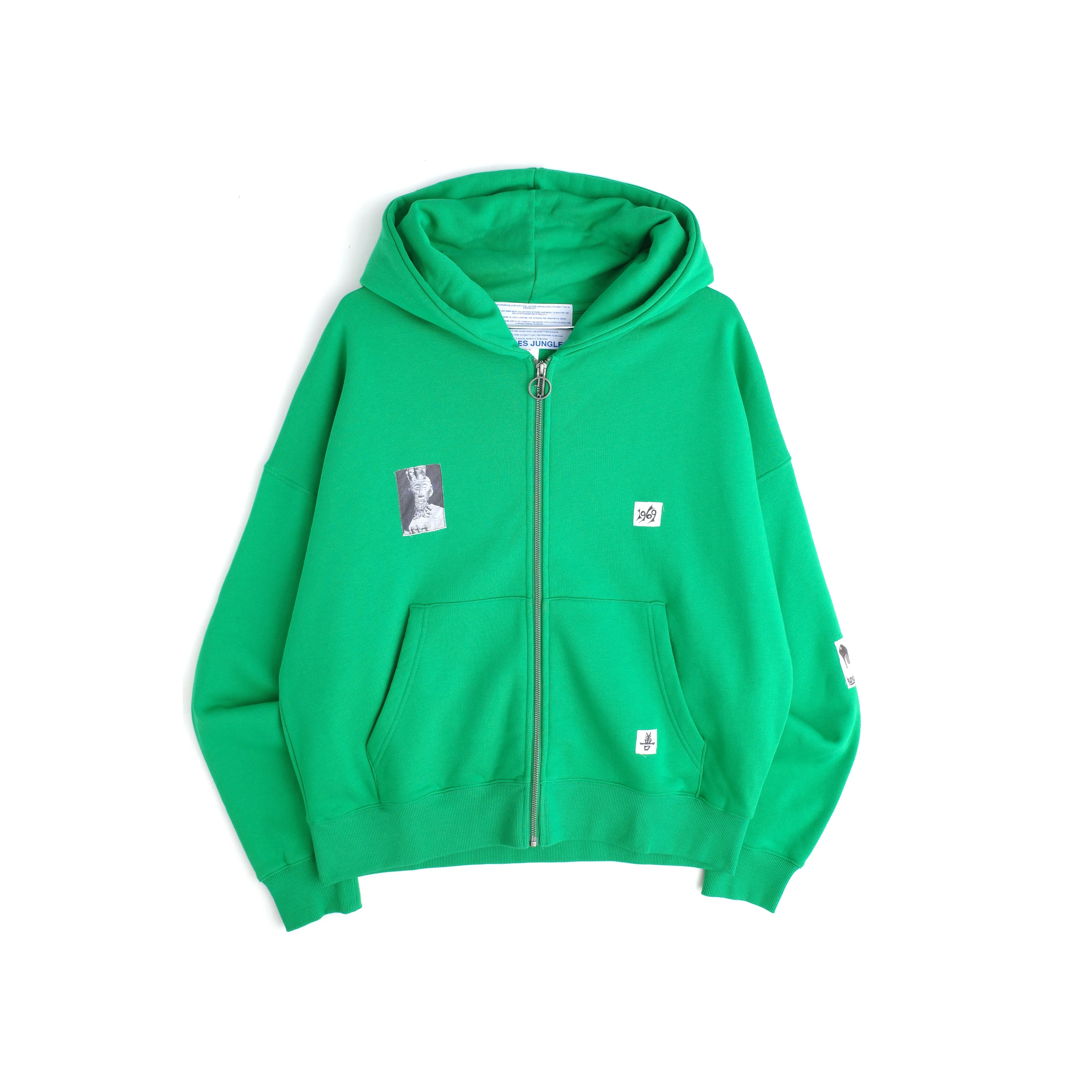 1969 Patches Zip up Hoodie sold by Junglesjungles