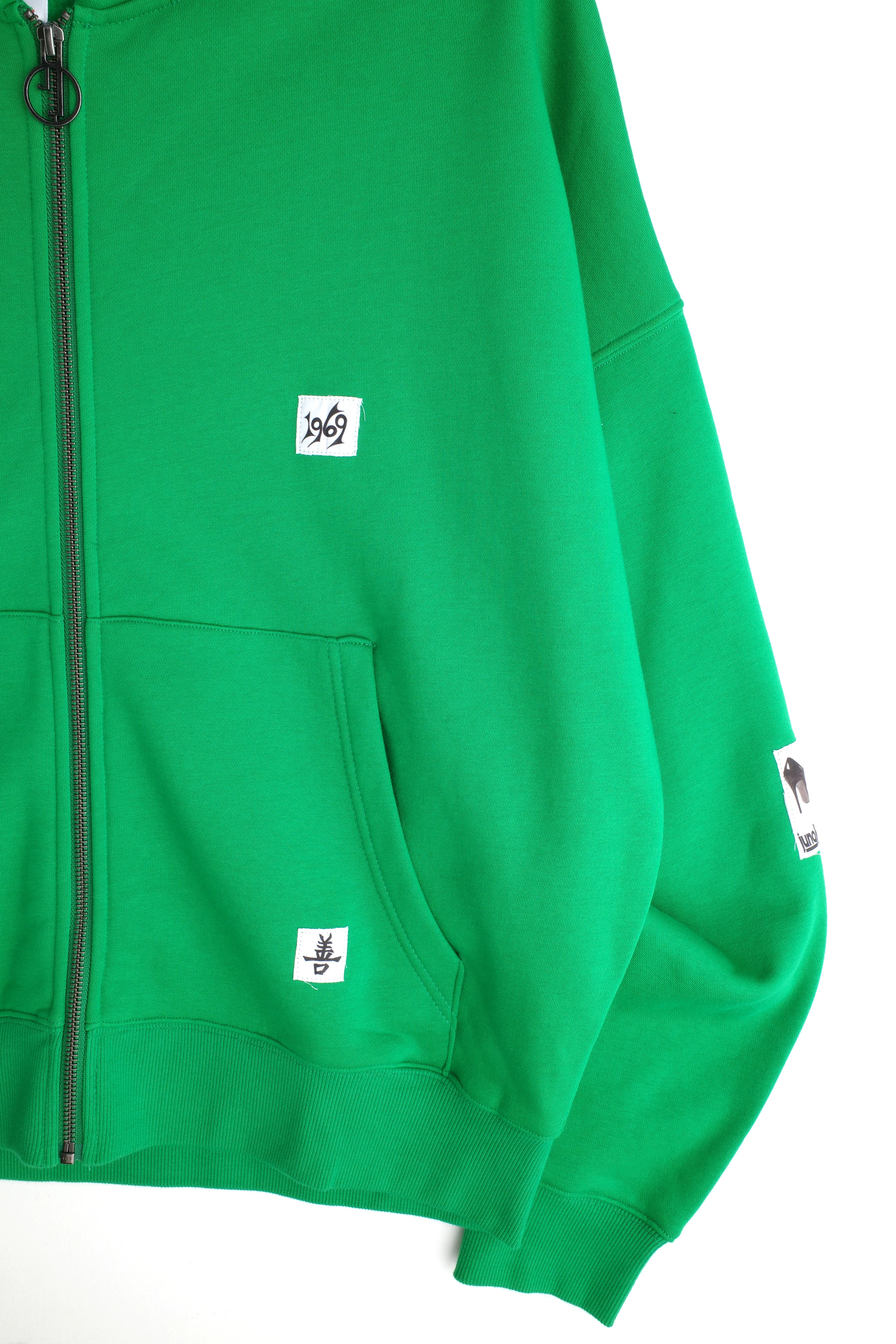 1969 Patches Zip up Hoodie sold by Junglesjungles product image thumbnail 4