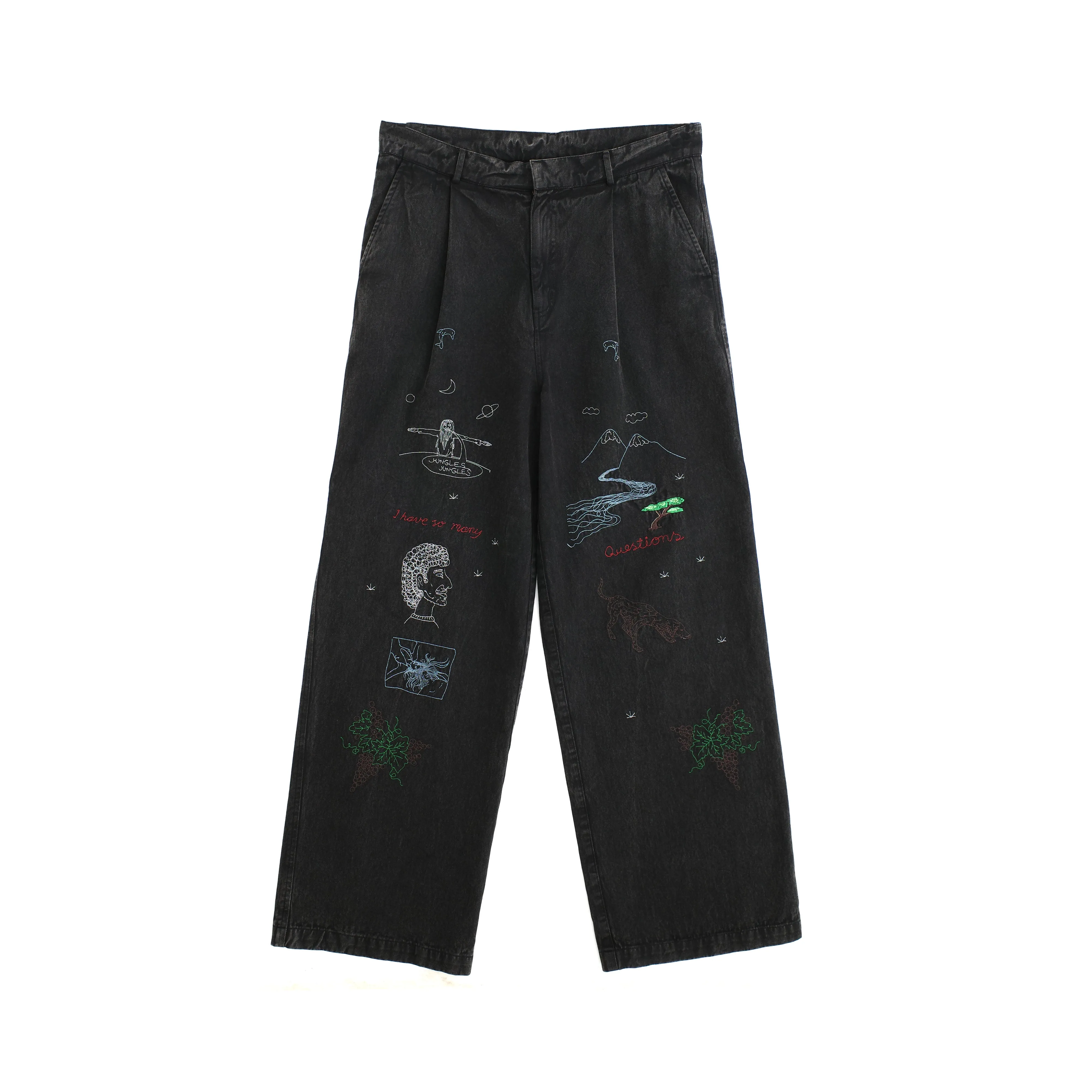 Questions Pleated Pant sold by Junglesjungles