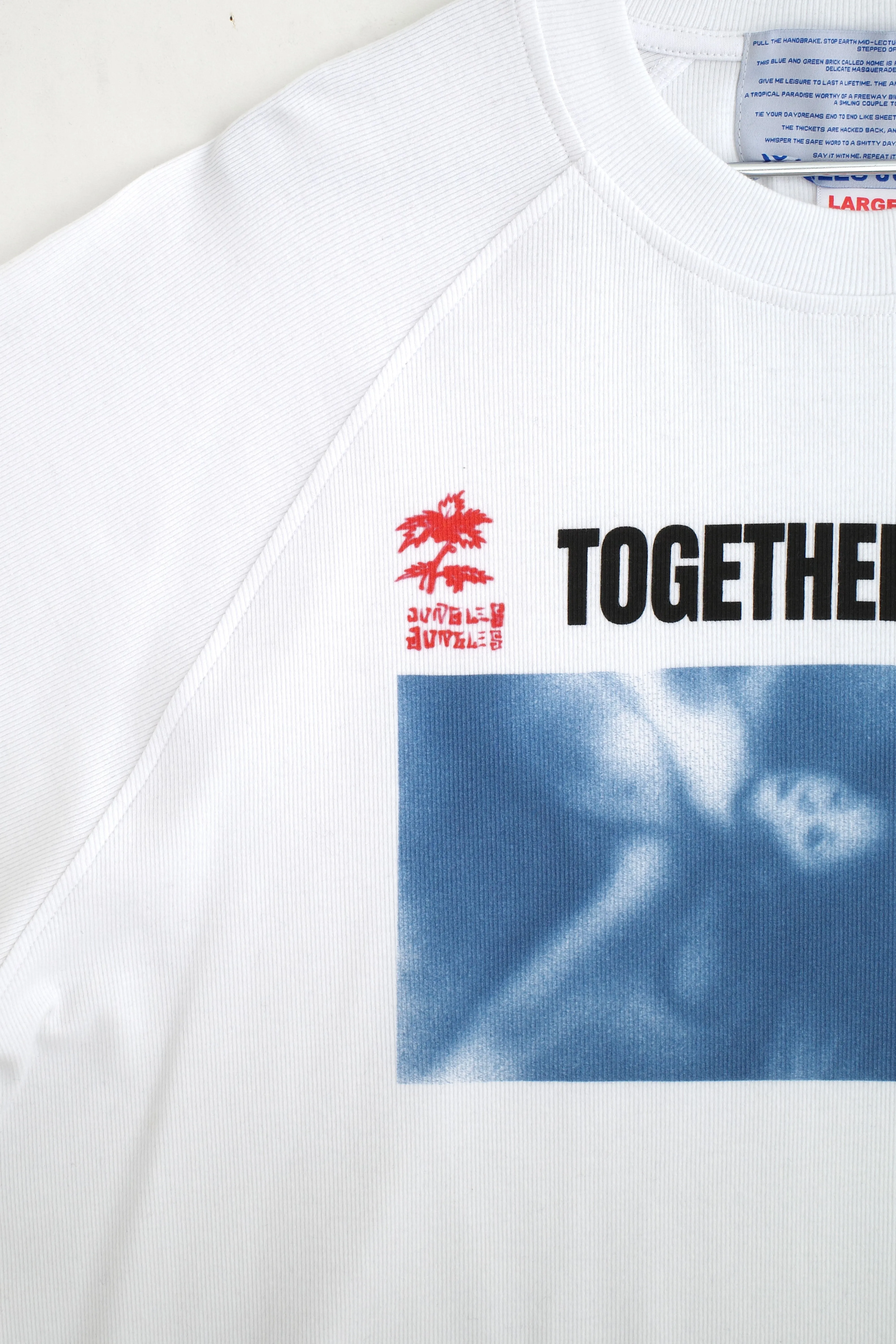 Togetherness Ribbed Tee sold by Junglesjungles product image thumbnail 4