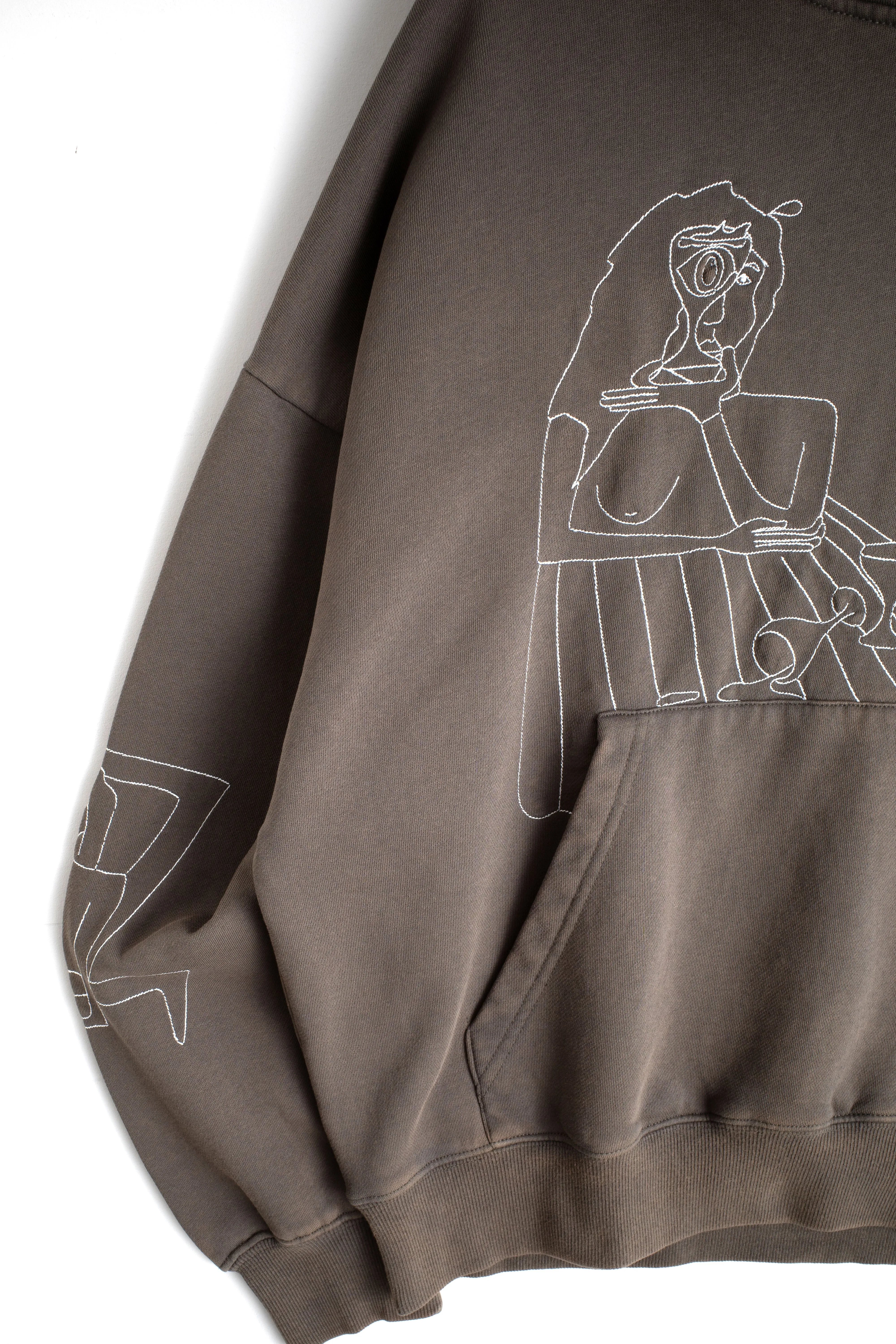 Slow Down Hoodie - Faded Grey sold by Junglesjungles product image thumbnail 2