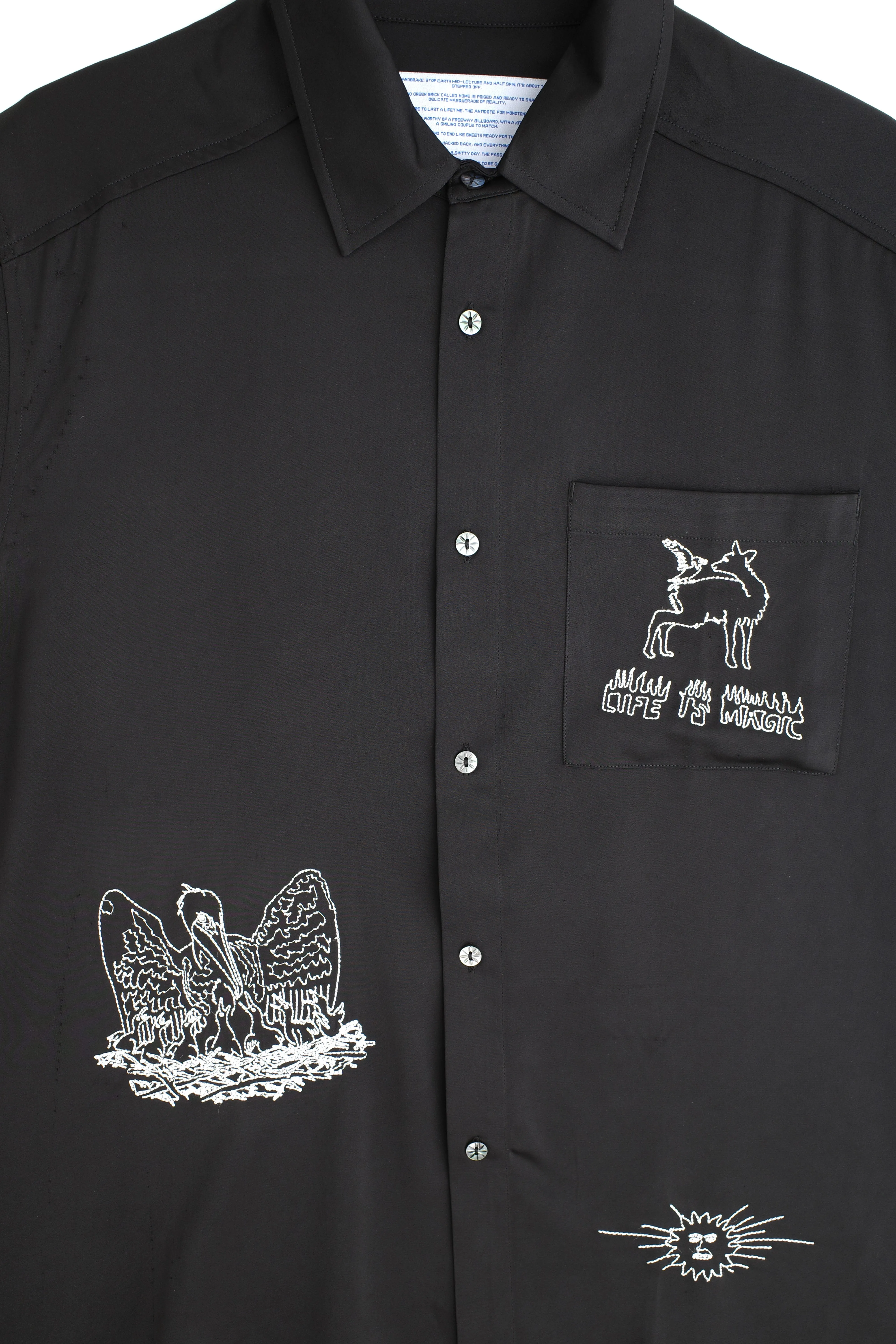 Life Is Magic Button Up sold by Junglesjungles product image thumbnail 4