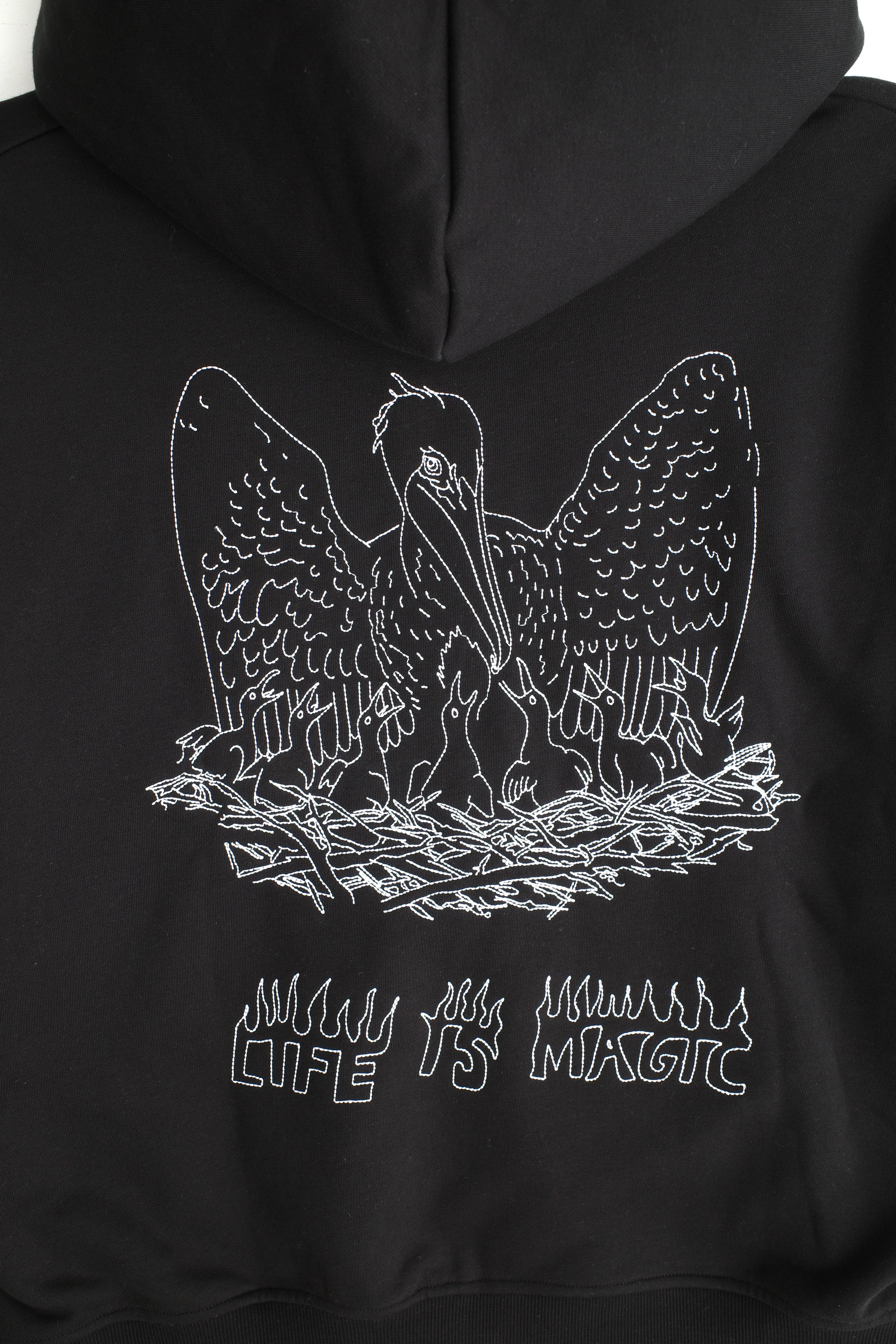 Life Is Magic Zip Hoodie sold by Junglesjungles product image thumbnail 3