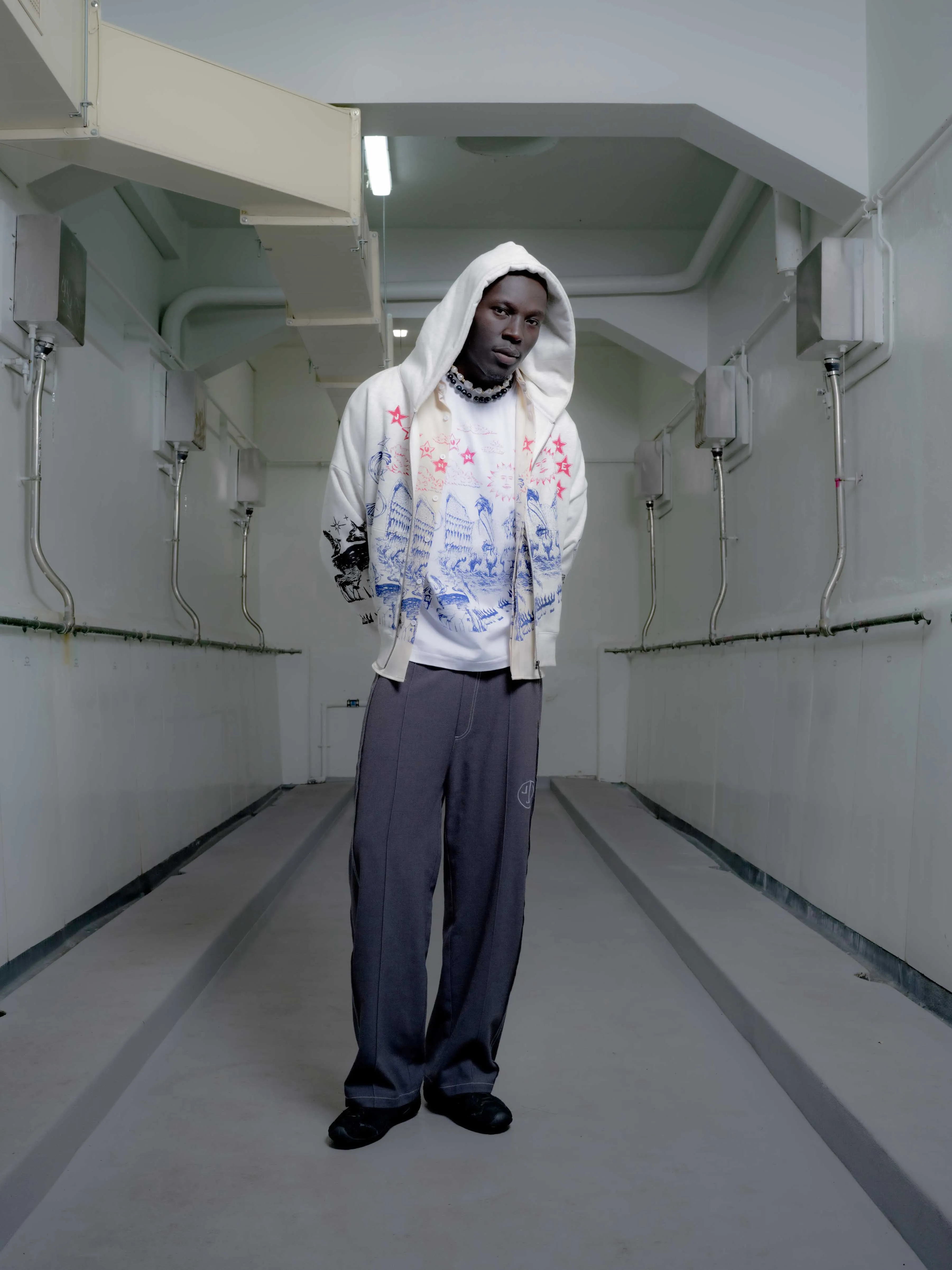 Scribbles Zip Hoodie sold by Junglesjungles product image thumbnail 2