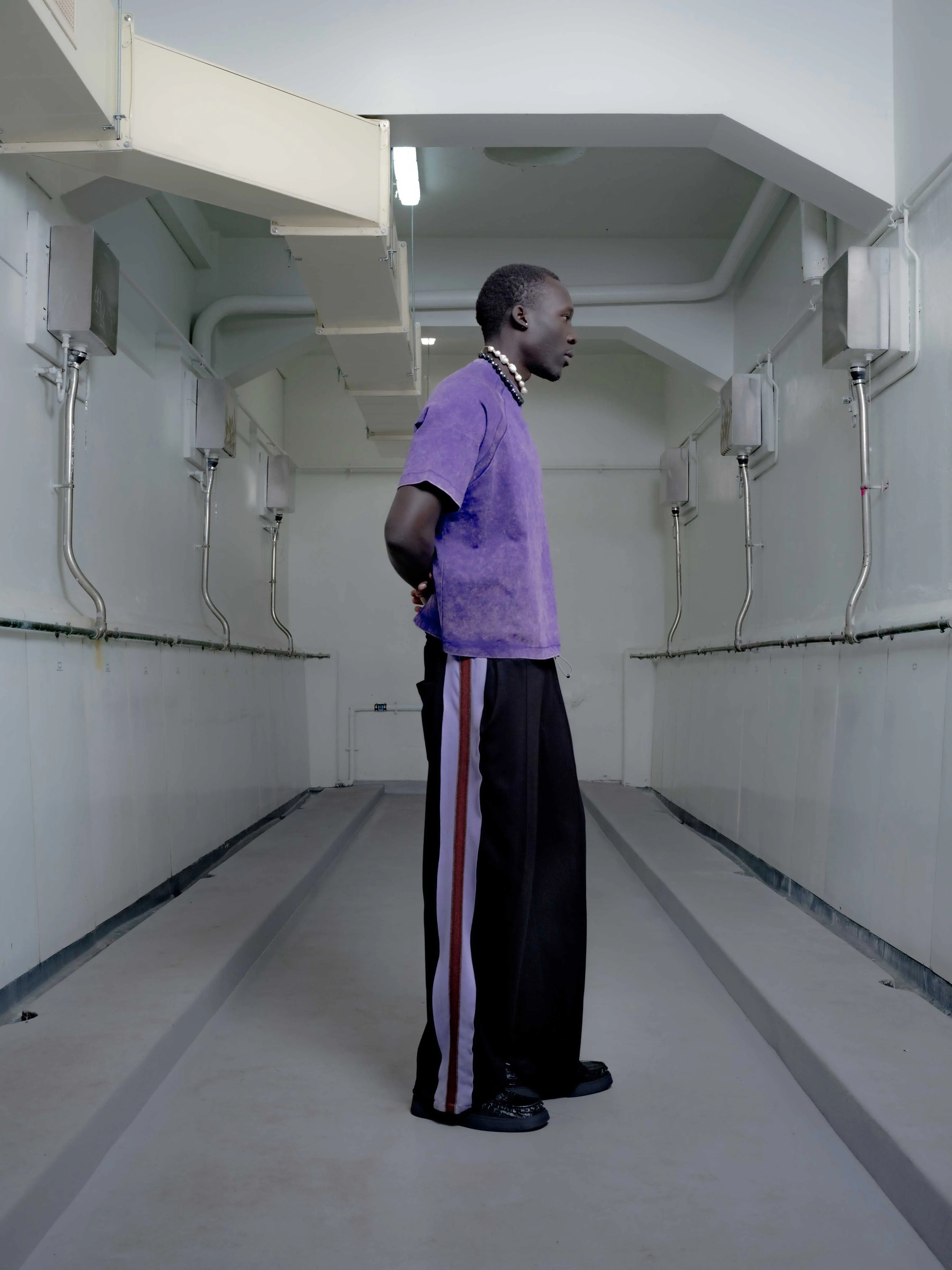 Appointment Only Mineral Wash Tee Purple sold by Junglesjungles product image thumbnail 5