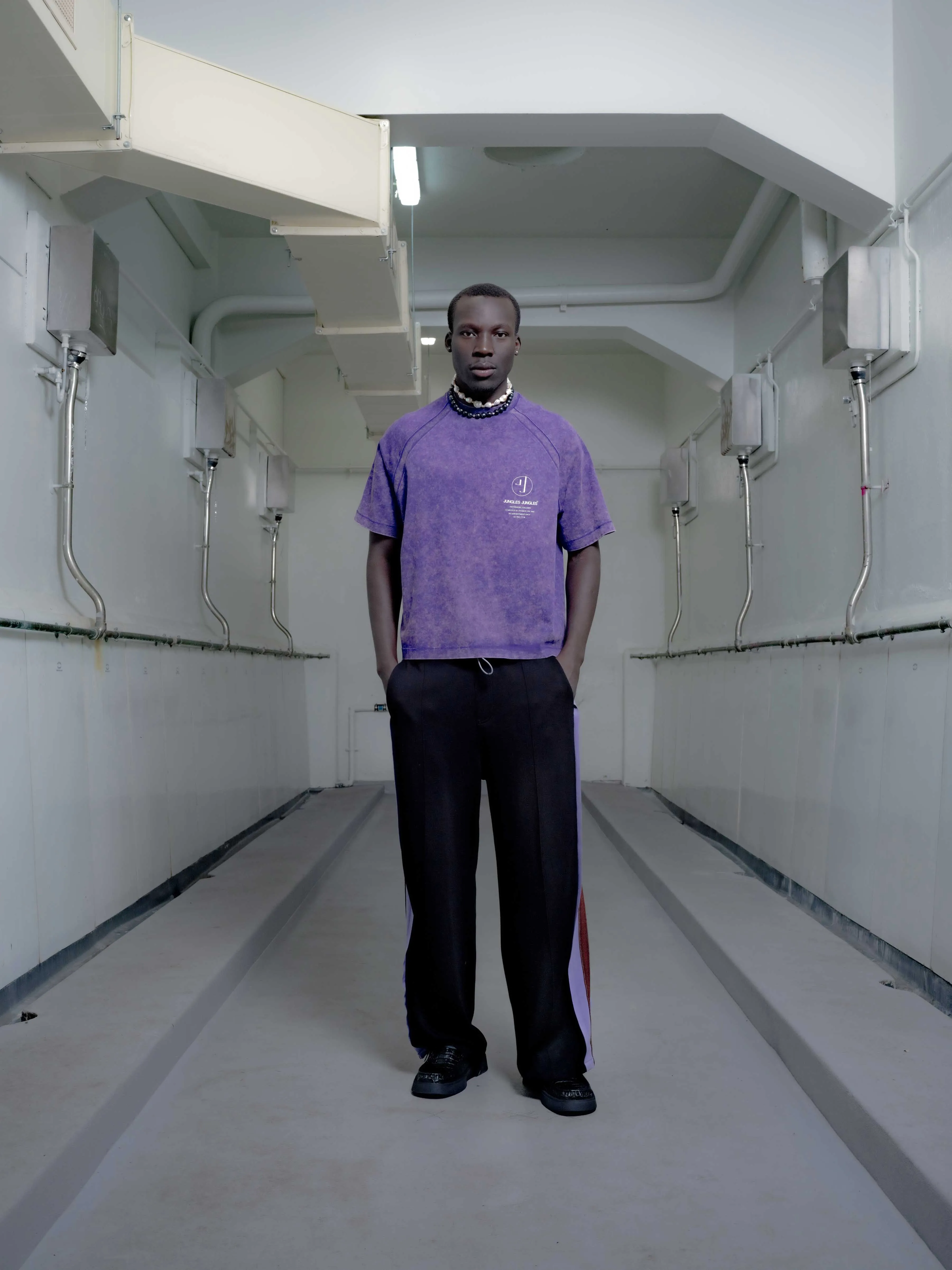 Appointment Only Mineral Wash Tee Purple sold by Junglesjungles product image thumbnail 2