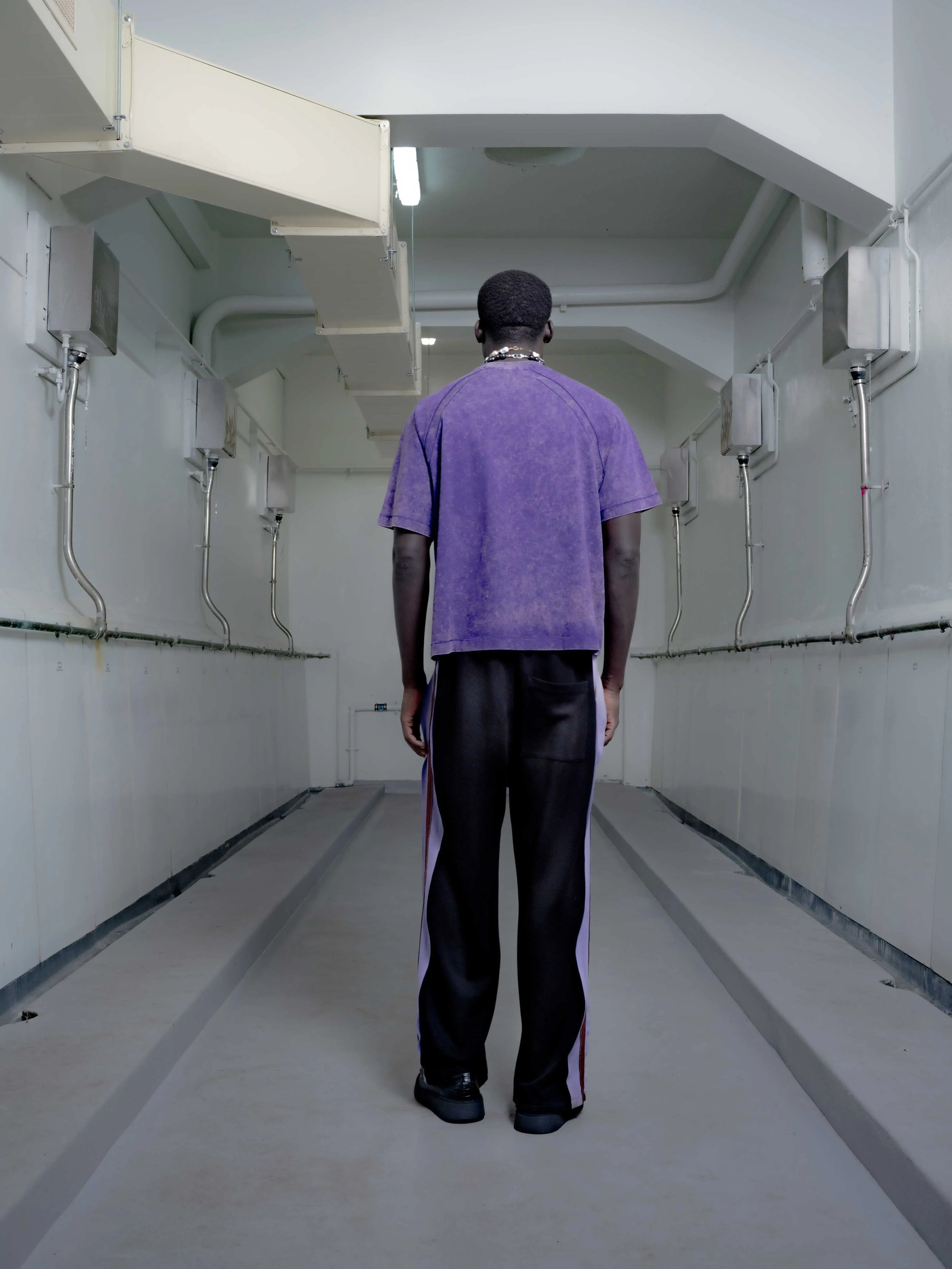 Appointment Only Mineral Wash Tee Purple sold by Junglesjungles product image thumbnail 4