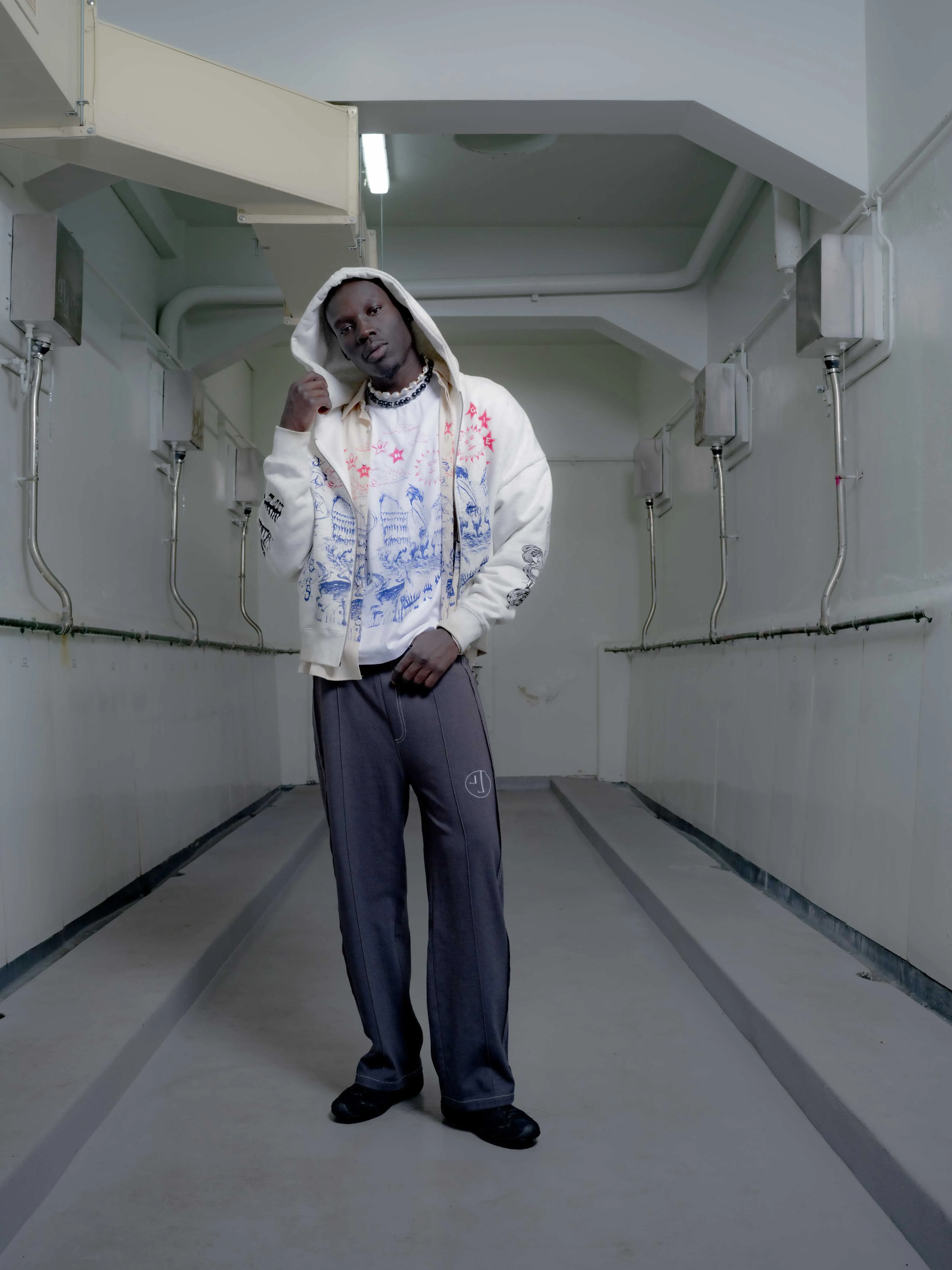 Scribbles Tee White sold by Junglesjungles product image thumbnail 3