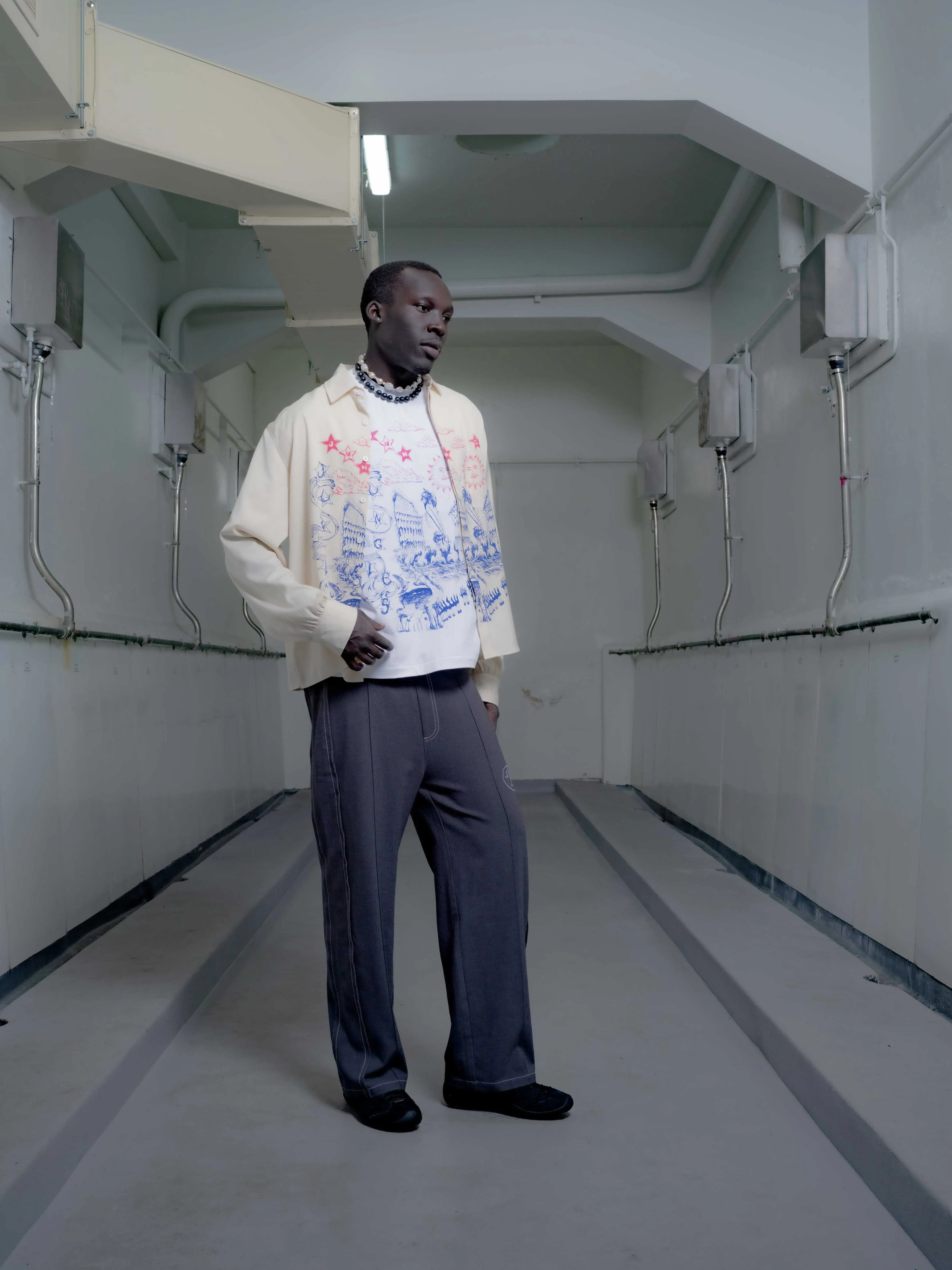 Scribbles Tee White sold by Junglesjungles product image thumbnail 4