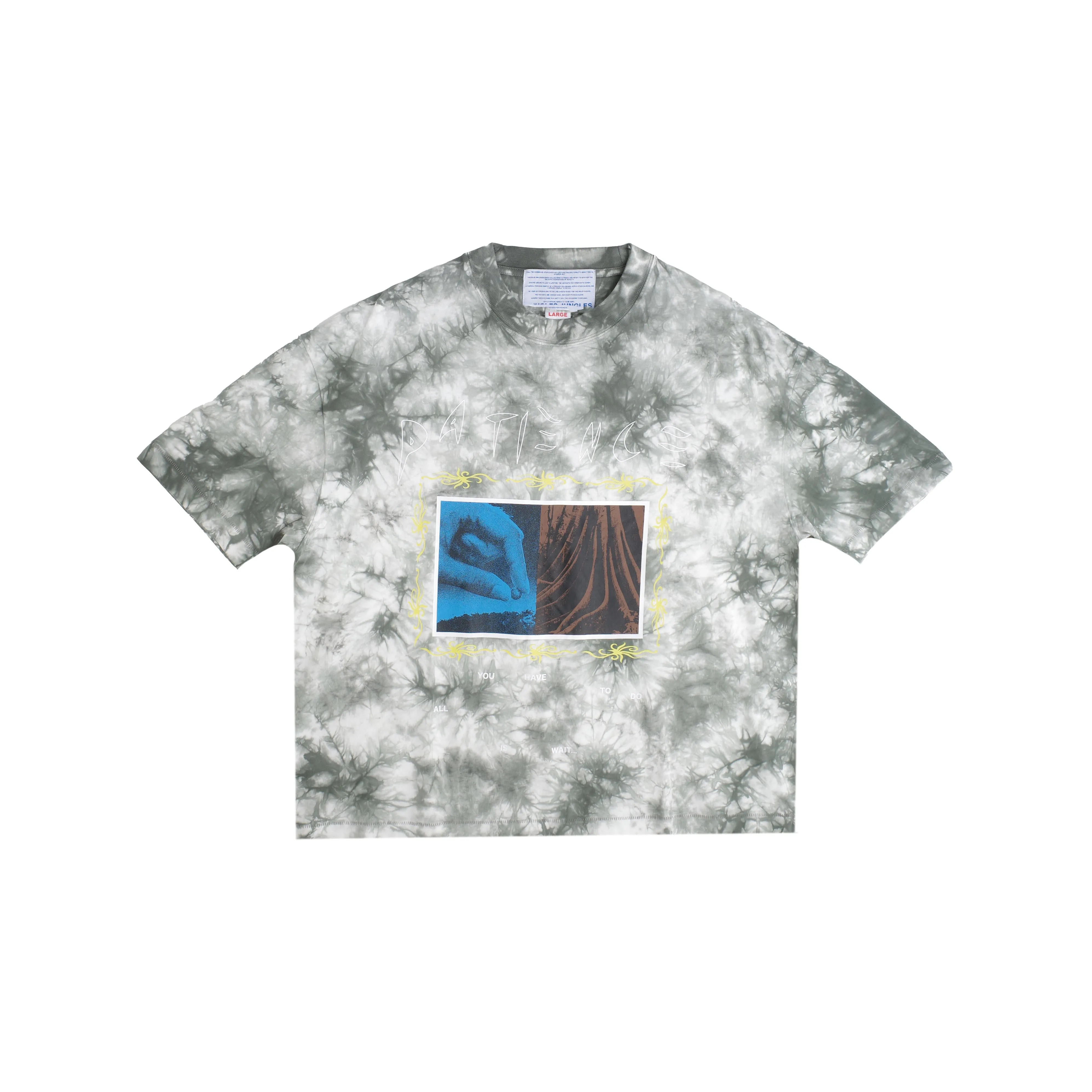 Patience Tie Dye Tee sold by Junglesjungles