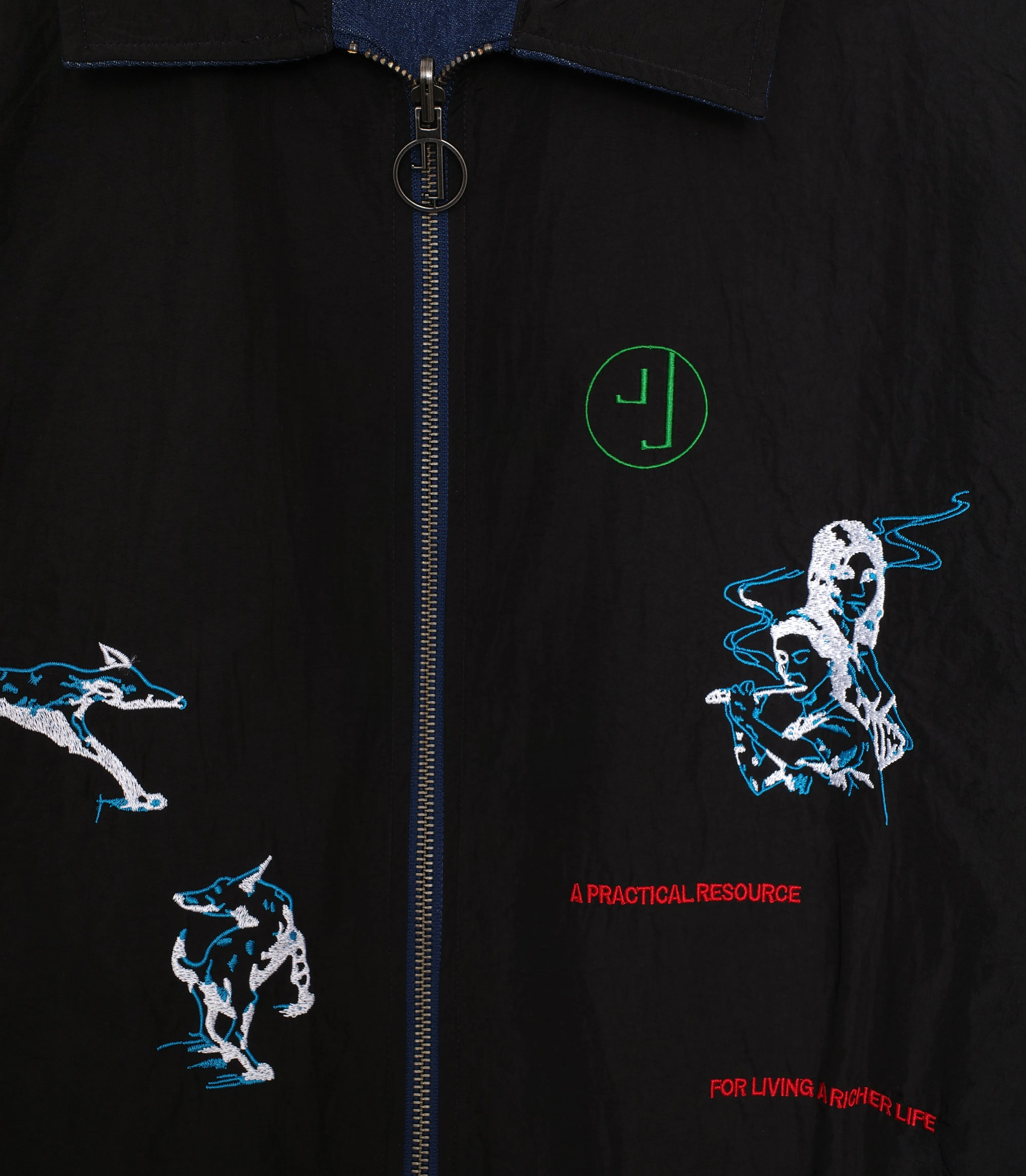 Angels Reversible Nylon Jacket sold by Junglesjungles product image thumbnail 3