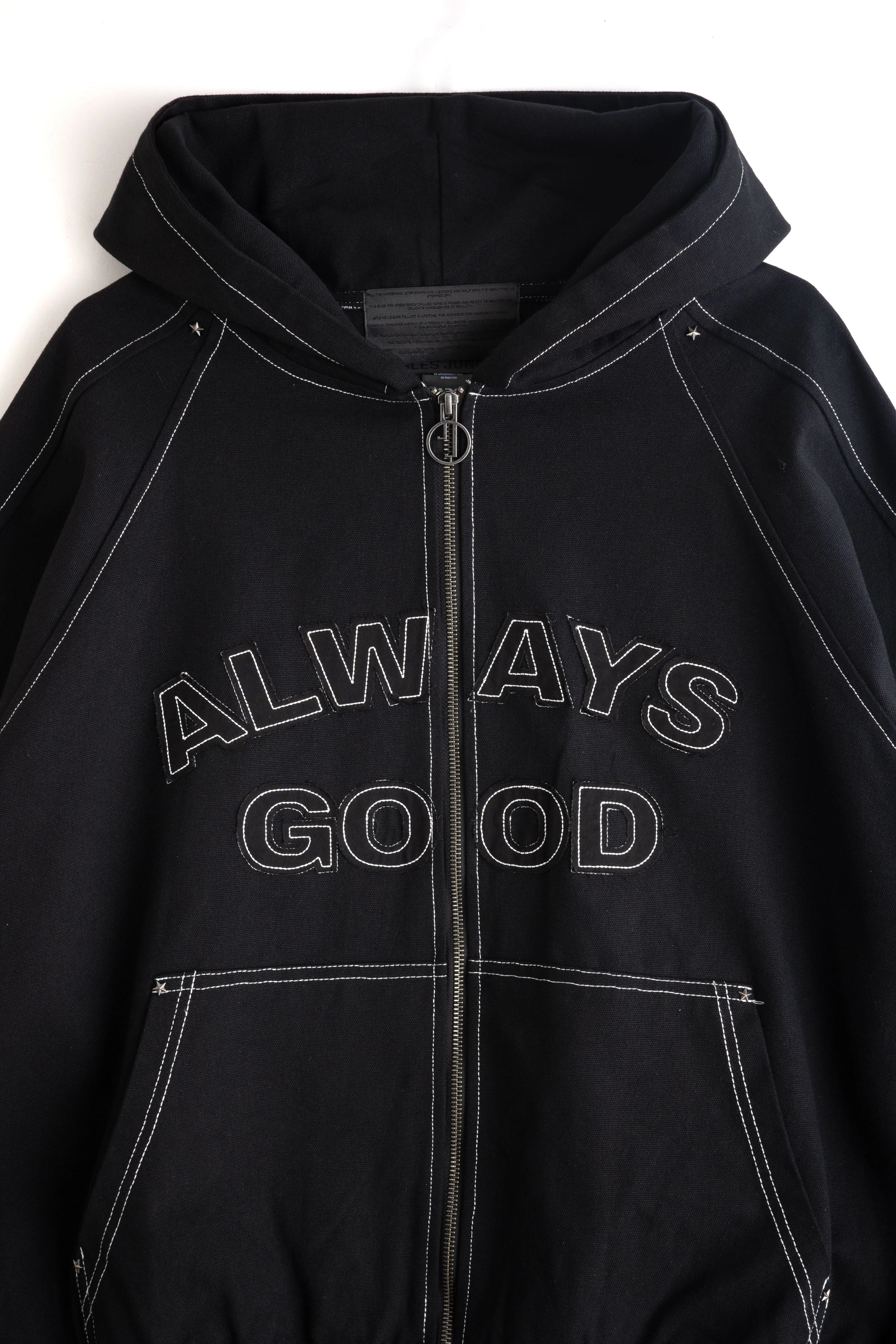 ALWAYS GOOD HOOD JACKET sold by Junglesjungles product image thumbnail 3