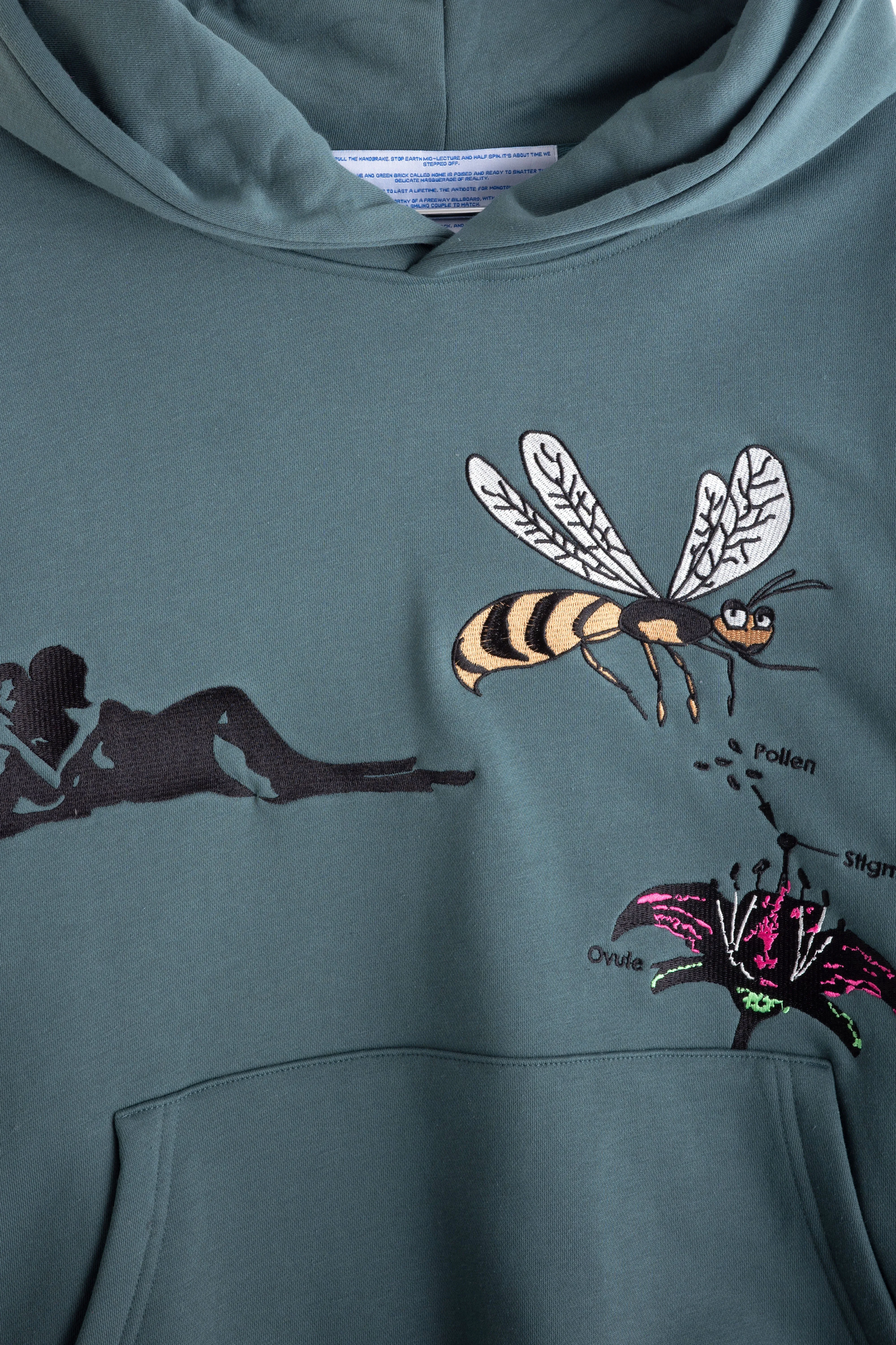 POLLINATE HOODIE sold by Junglesjungles product image thumbnail 5