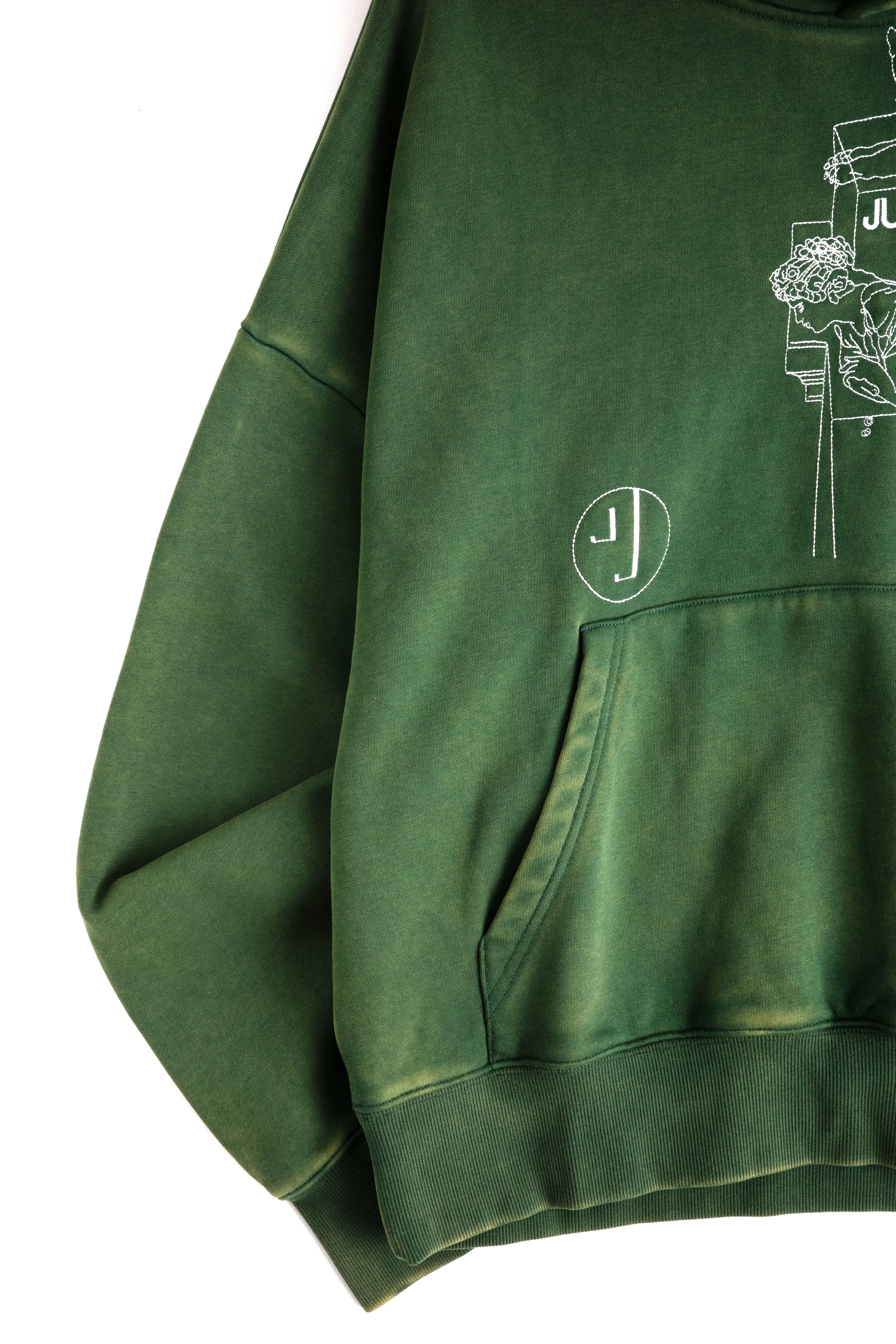 LOOKING DOWNWARD HOODIE sold by Junglesjungles product image thumbnail 4