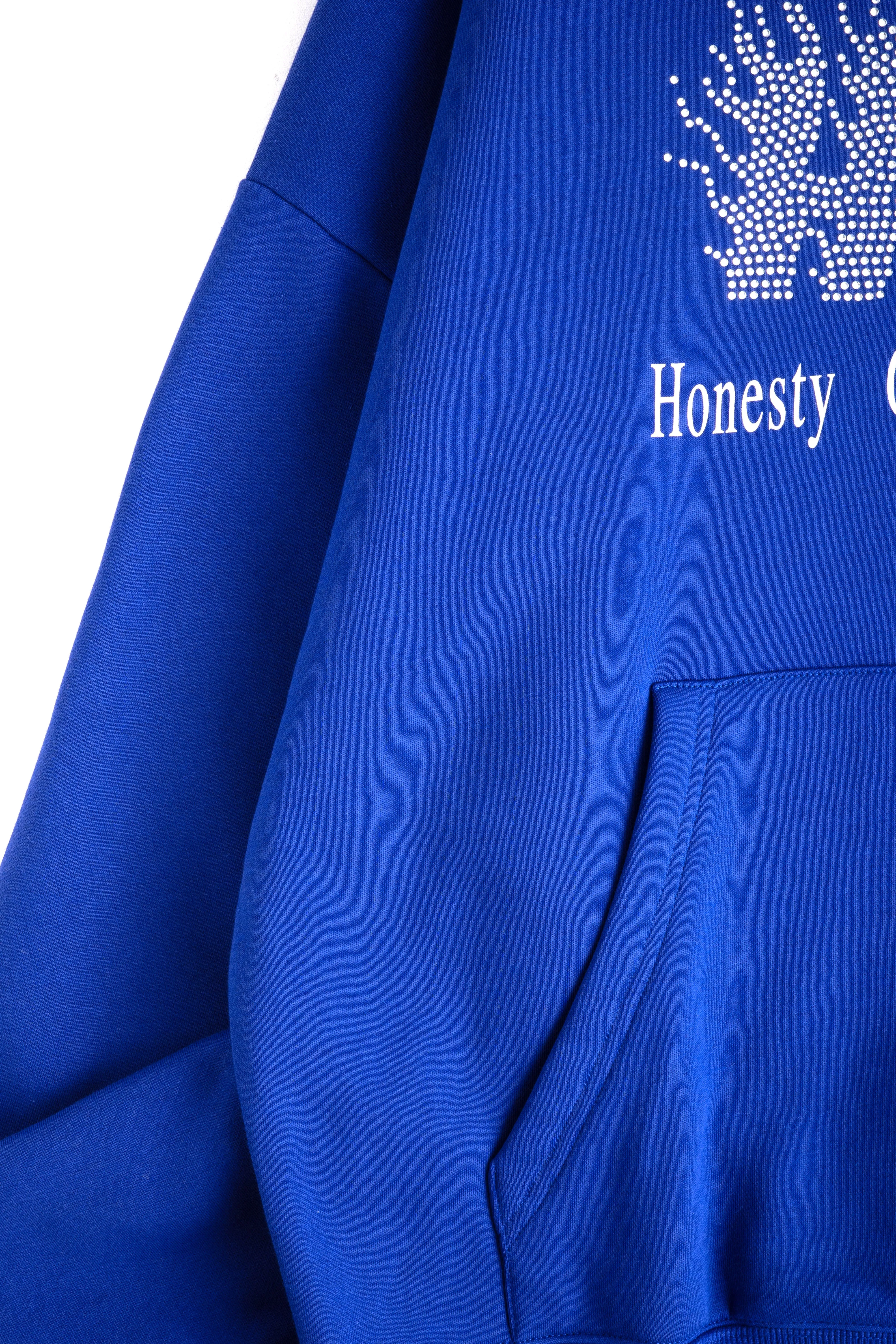 HONESTY OPENNESS TRANSPARENCY HOODIE- RHINESTONE sold by Junglesjungles product image thumbnail 5