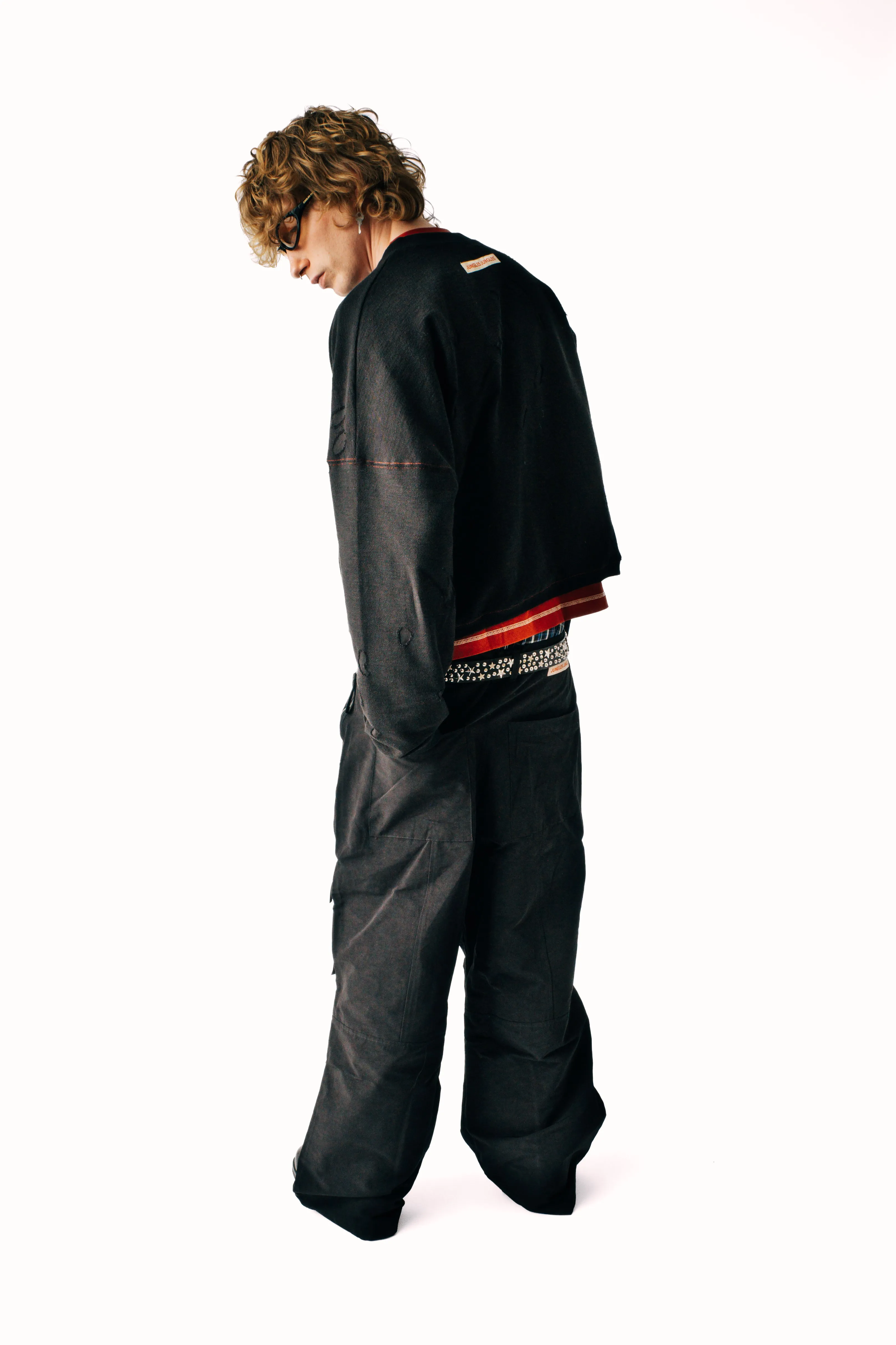 Distressed Terry Crewneck sold by Junglesjungles product image thumbnail 2