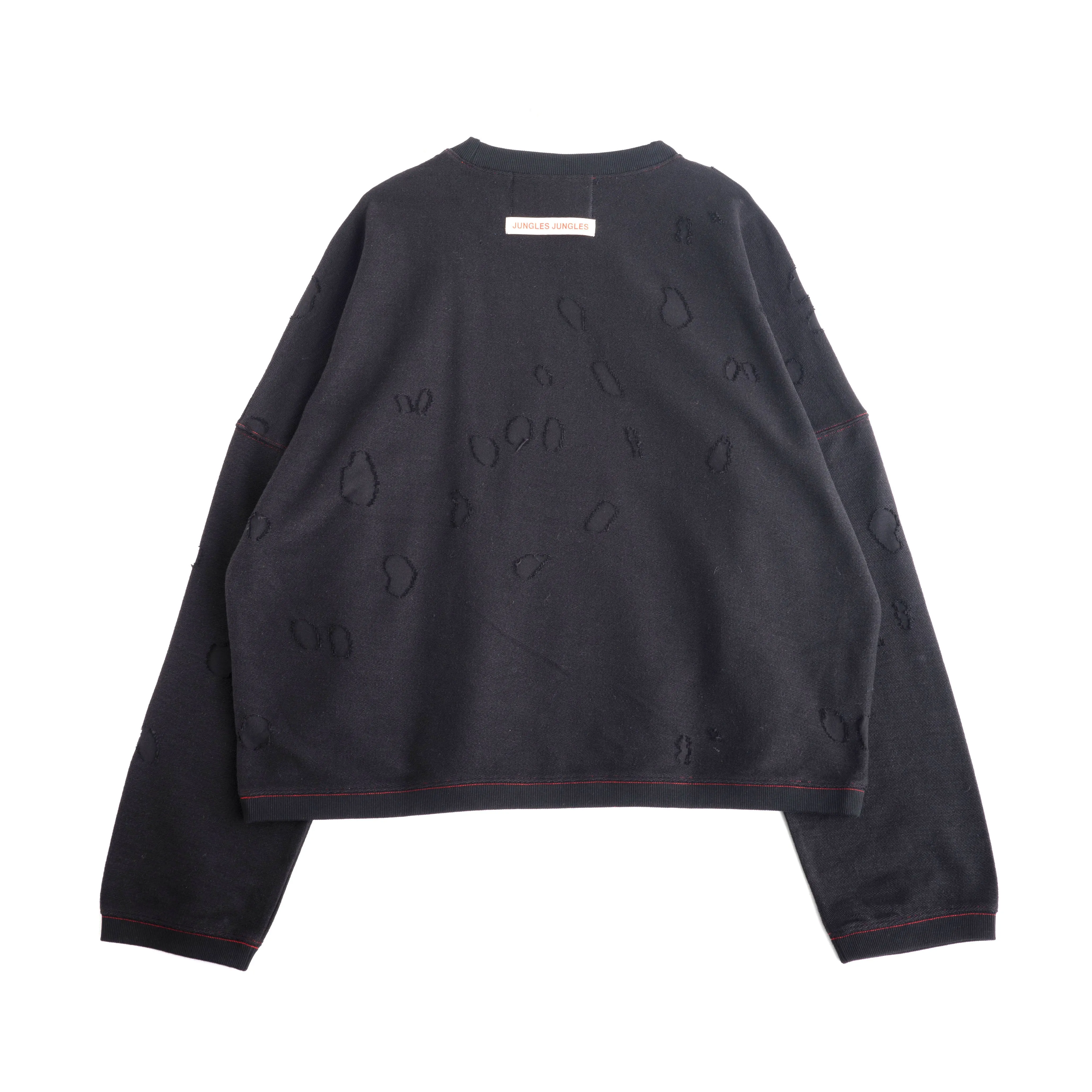 Distressed Terry Crewneck sold by Junglesjungles product image thumbnail 4