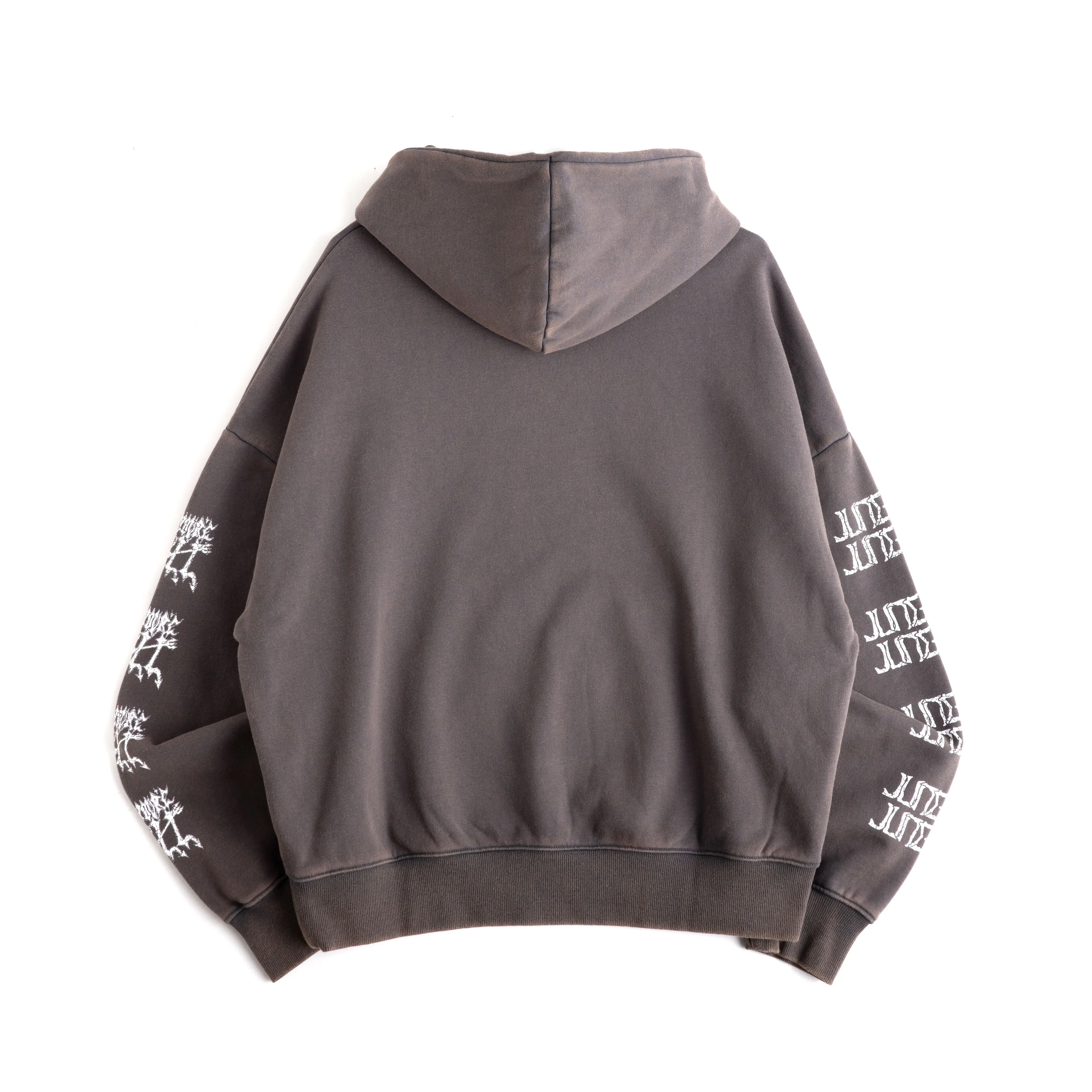 HOPE YOU'RE WELL ZIP HOOD GREY sold by Junglesjungles product image thumbnail 3