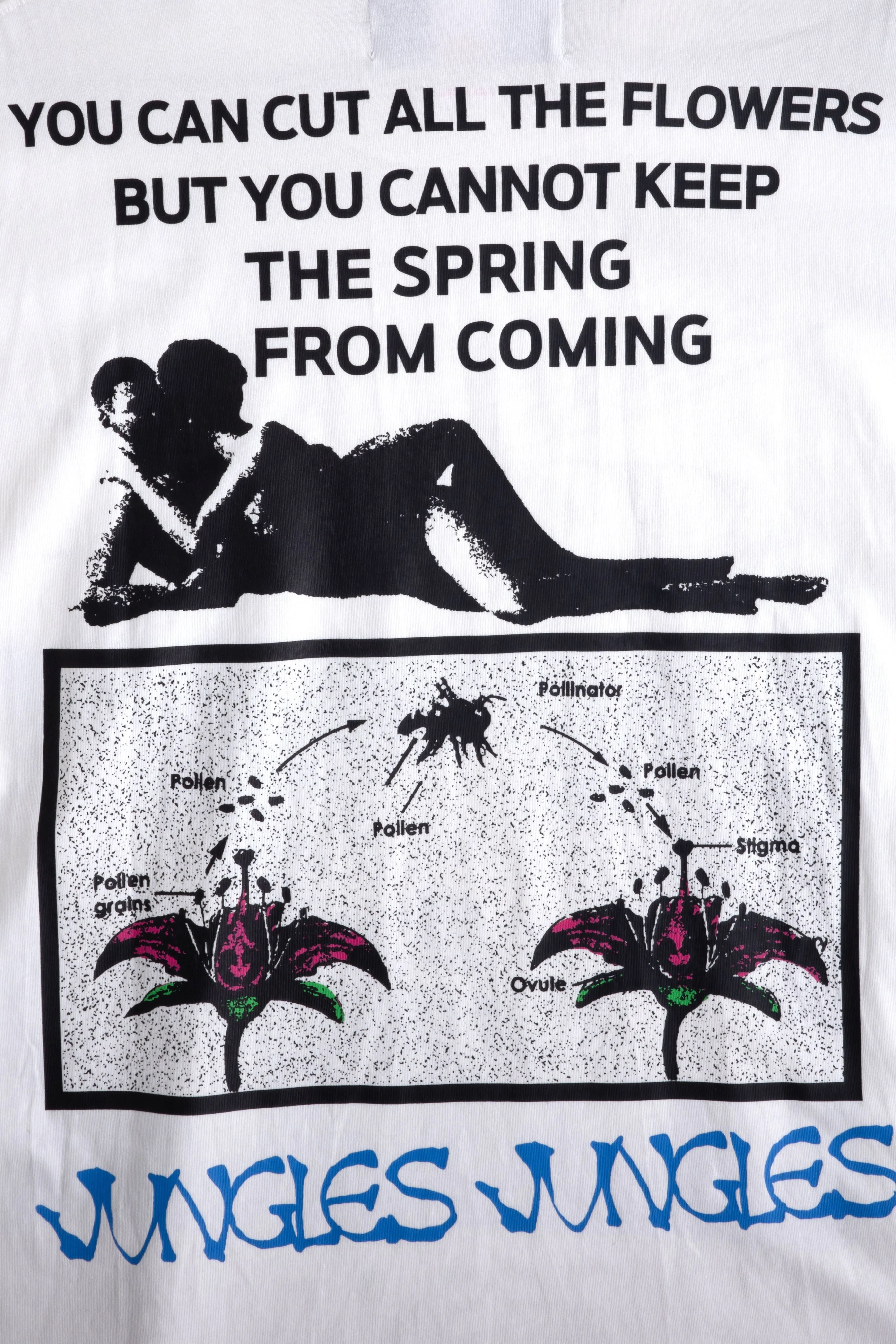 POLLINATE TEE WHITE sold by Junglesjungles product image thumbnail 3