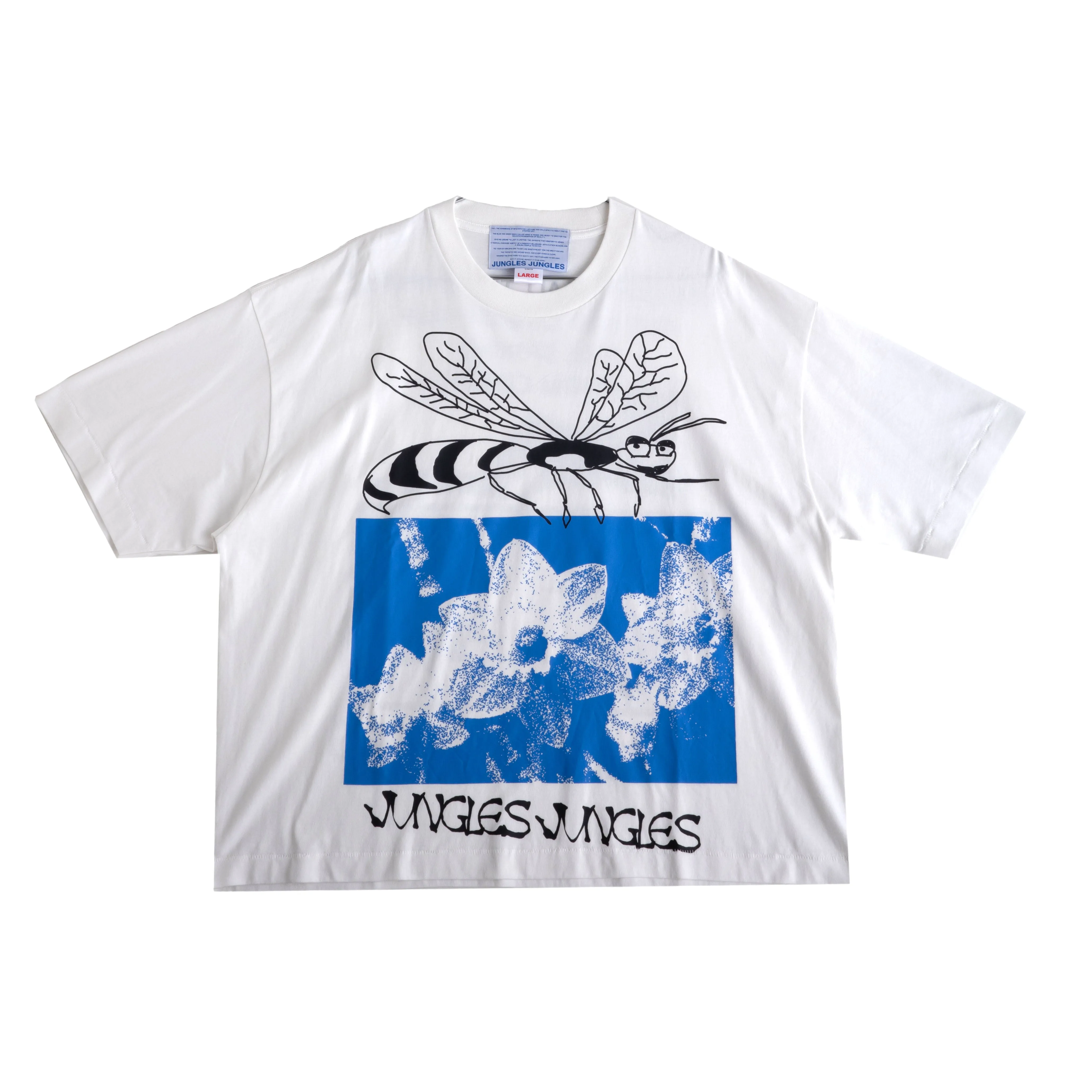 POLLINATE TEE WHITE sold by Junglesjungles