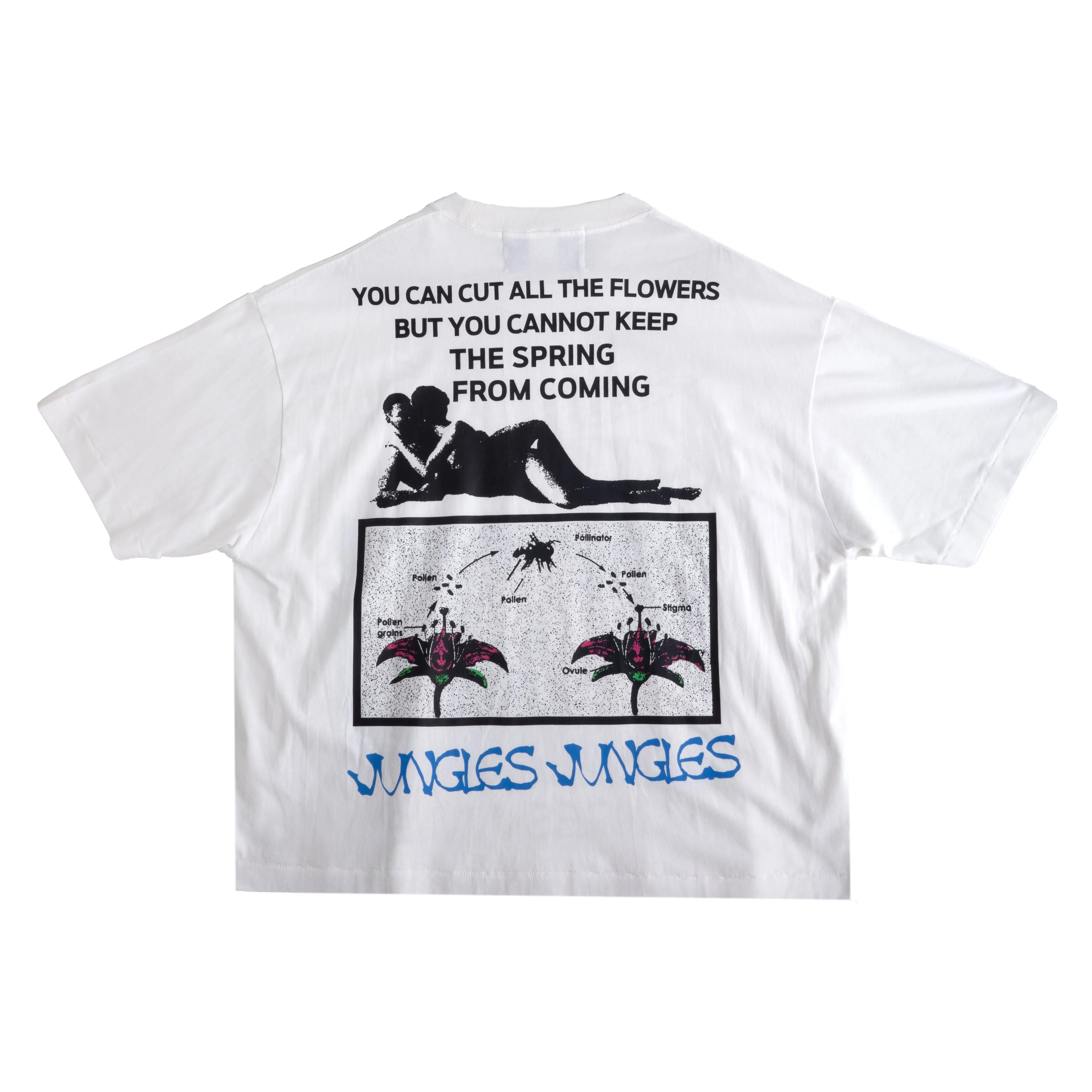 POLLINATE TEE WHITE sold by Junglesjungles product image thumbnail 2