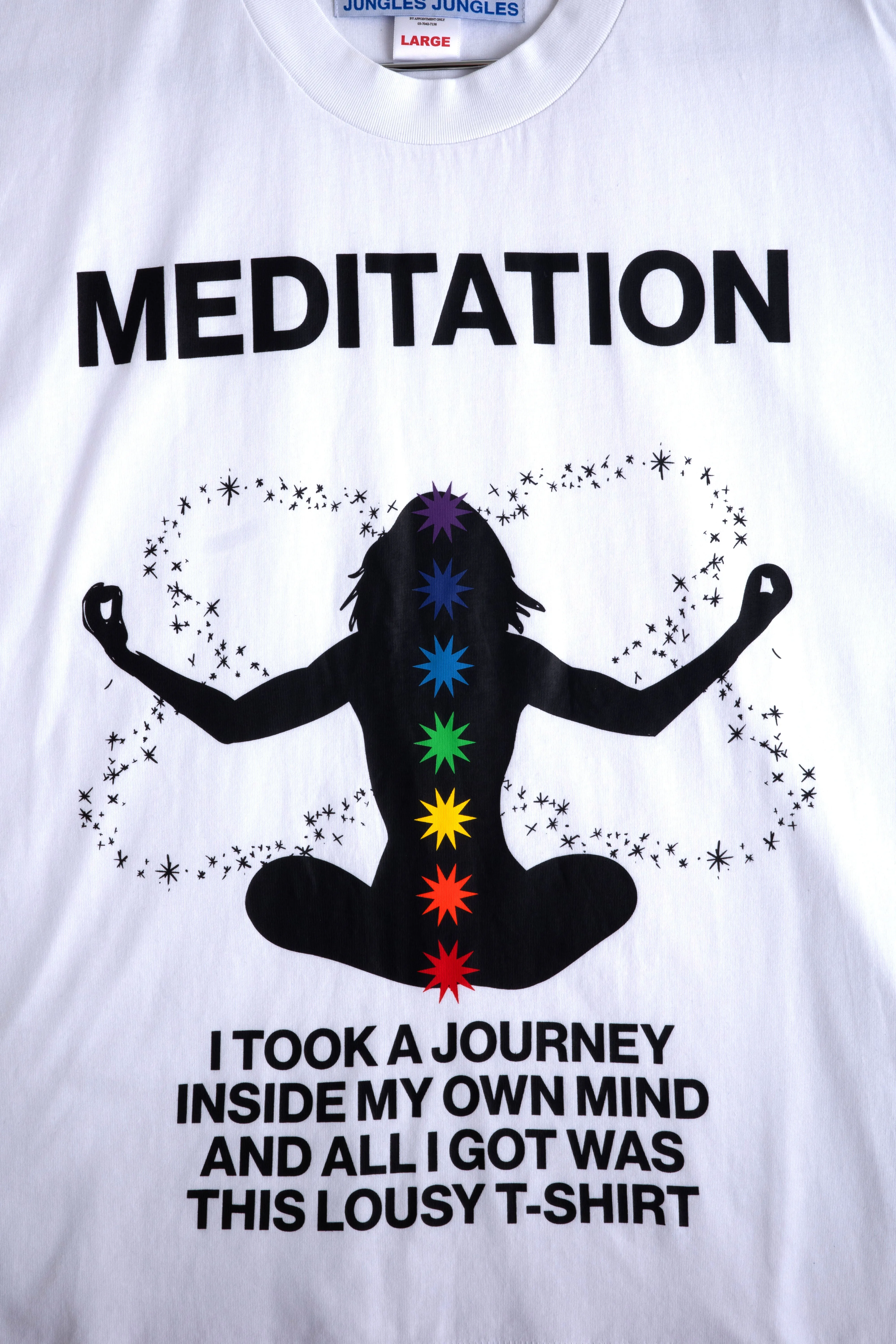 MEDITATION TEE sold by Junglesjungles product image thumbnail 2