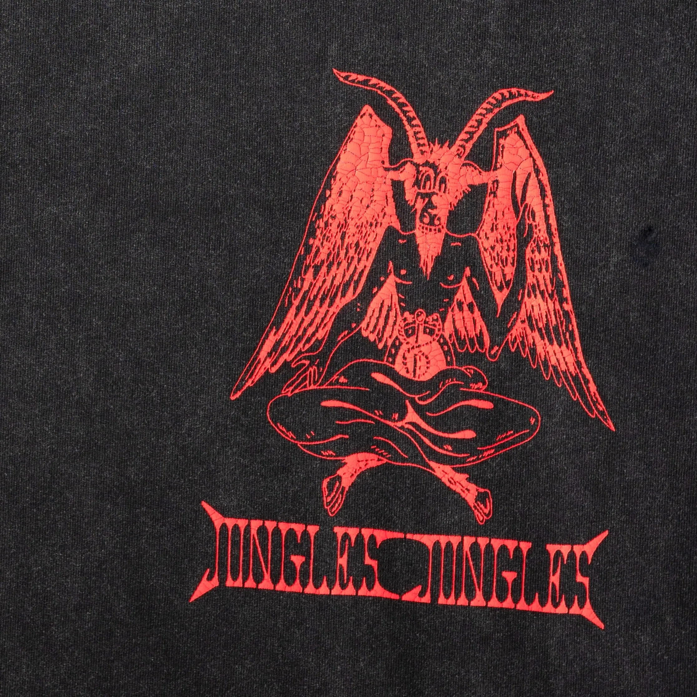 DEVIL DISTRESSED TEE sold by Junglesjungles product image thumbnail 3