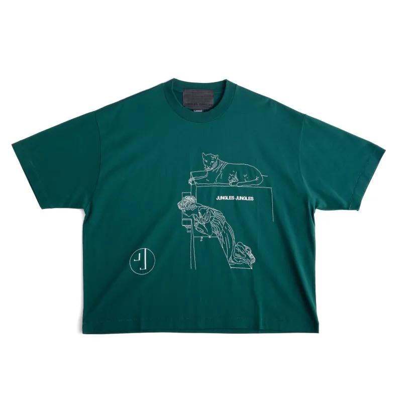 LOOKING DOWNWARD TEE sold by Junglesjungles