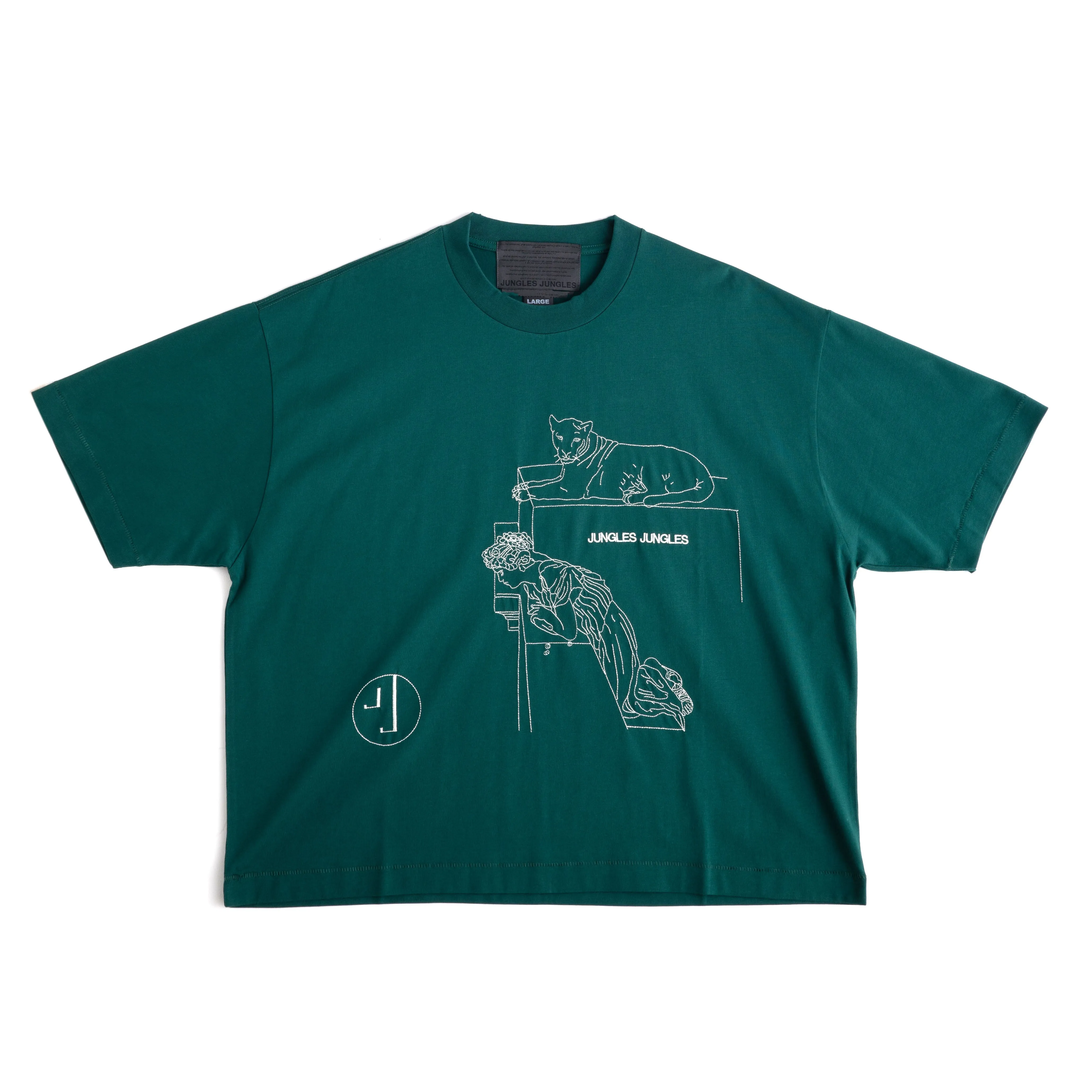 LOOKING DOWNWARD TEE sold by Junglesjungles