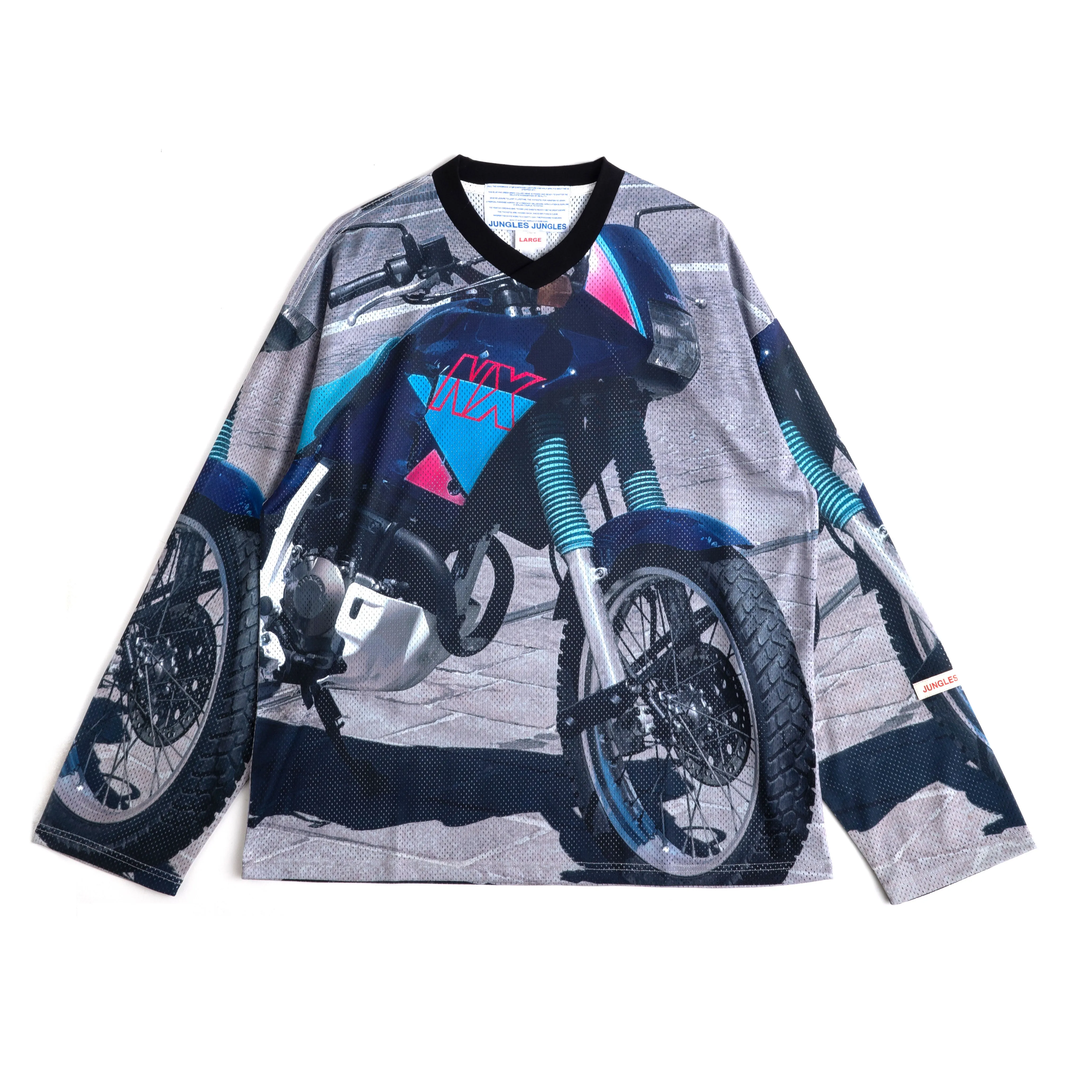 MARSEILLE MOTO JERSEY sold by Junglesjungles