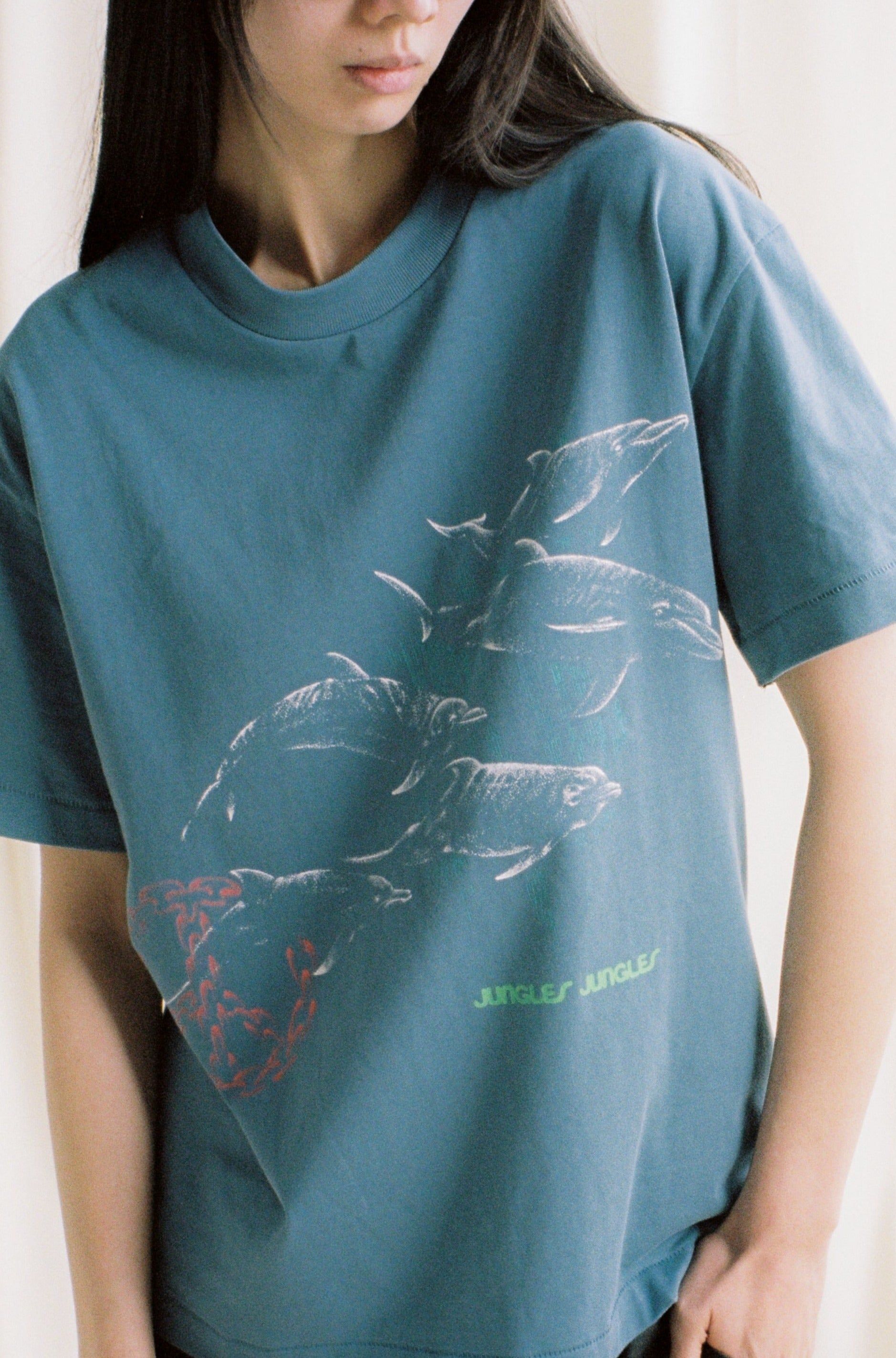 Dolphins SS Tee sold by Junglesjungles product image thumbnail 3