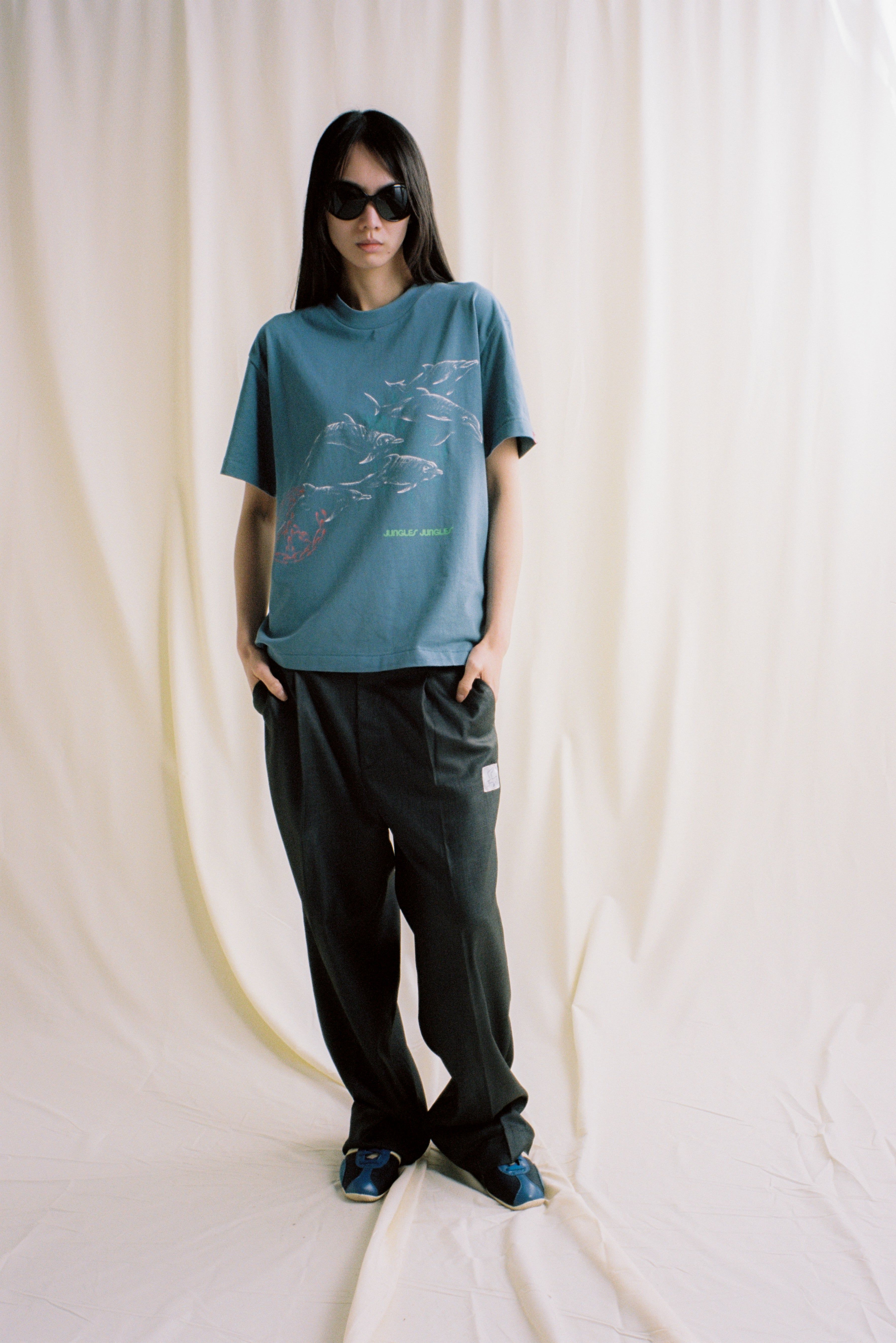Dolphins SS Tee sold by Junglesjungles product image thumbnail 4