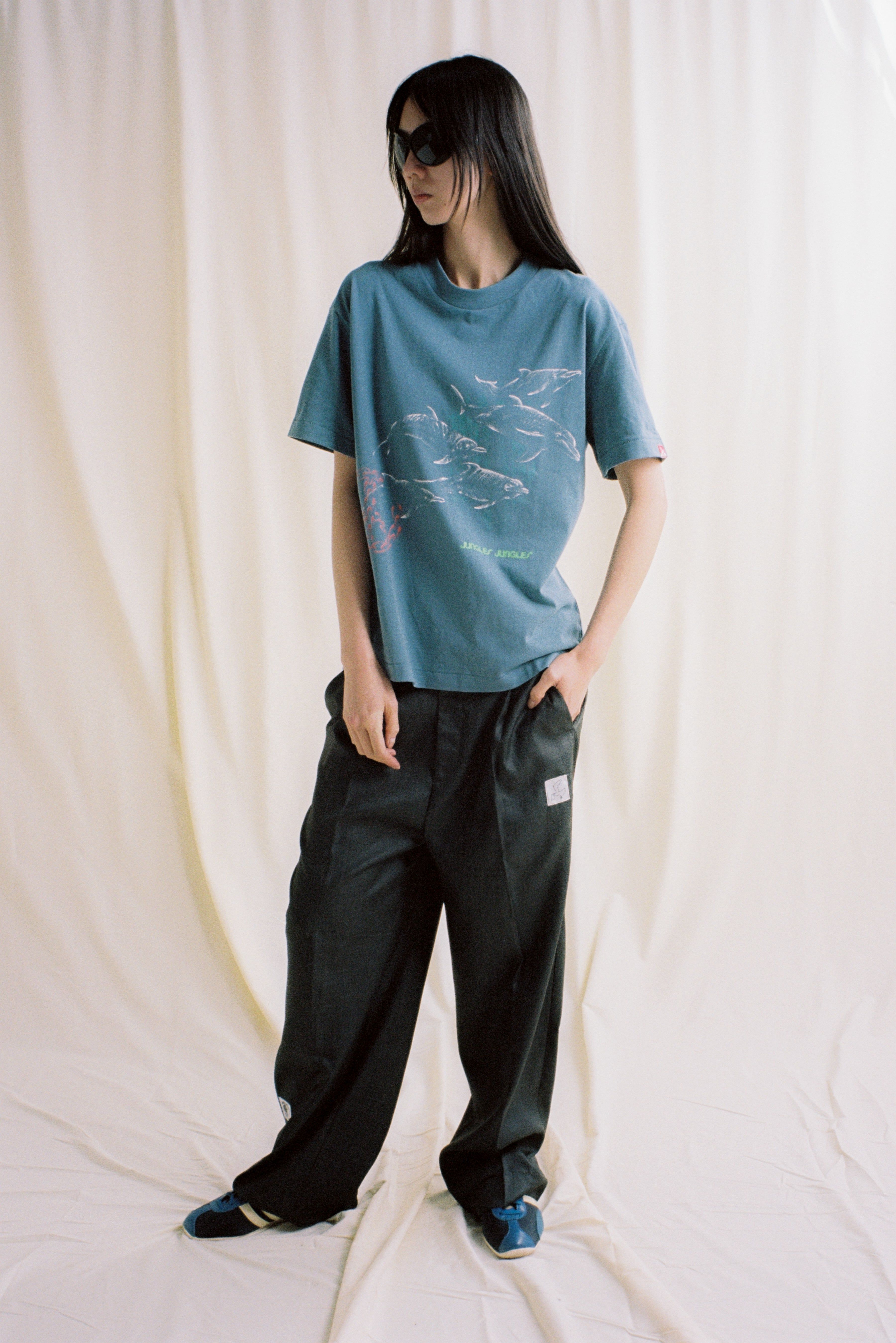 Dolphins SS Tee sold by Junglesjungles product image thumbnail 2
