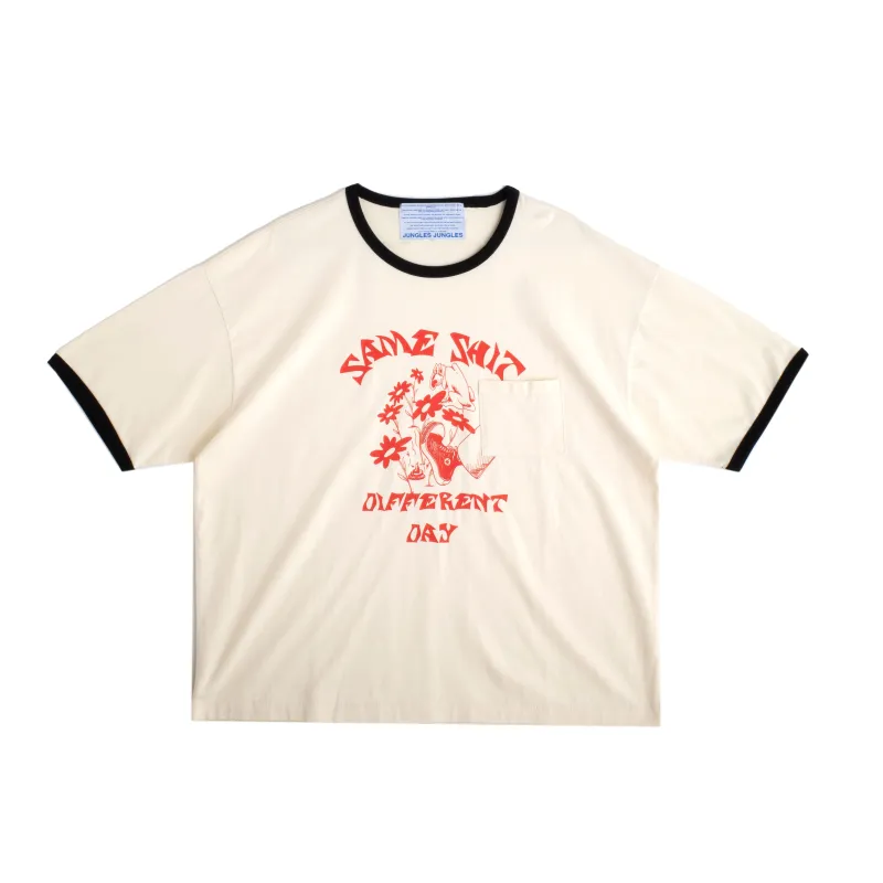SAME SHIT RINGER TEE sold by Junglesjungles