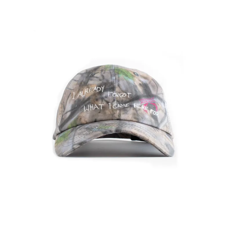 ALREADY FORGOT CAMO CAP sold by Junglesjungles