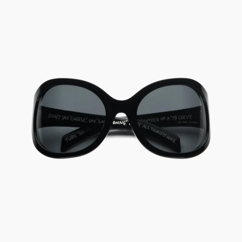 AKILA X JUNGLES All Tourists Here Sunglasses Black made by Junglesjungles