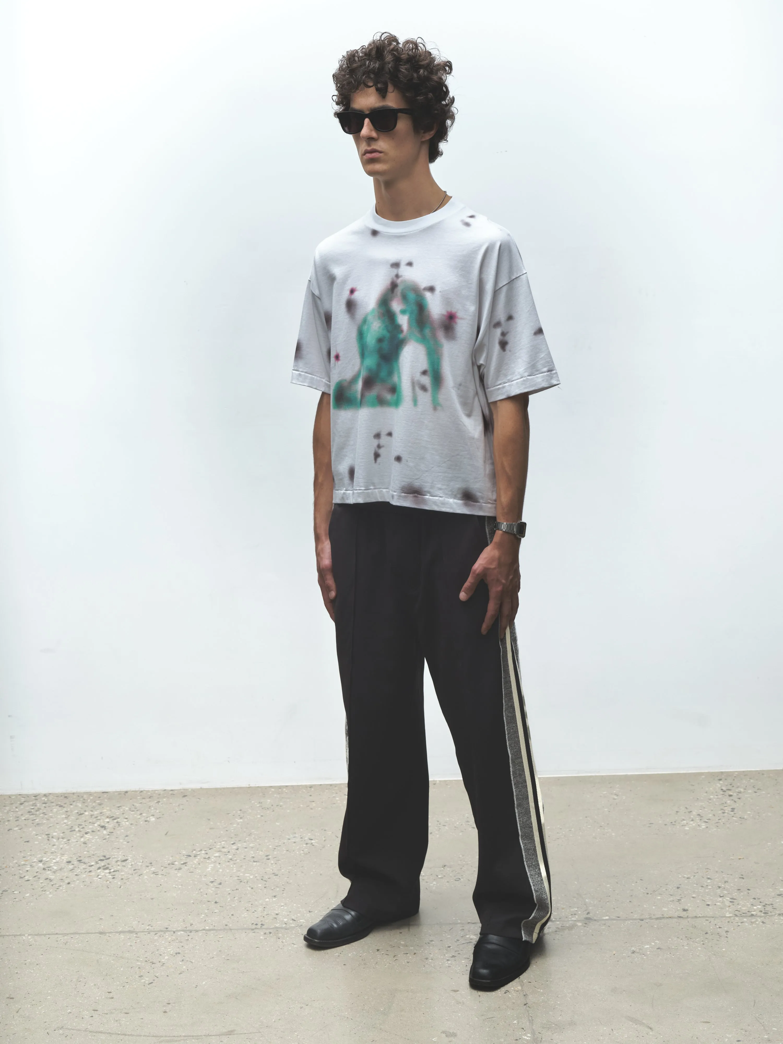 EMBRACE MARBLE TEE sold by Junglesjungles product image thumbnail 3