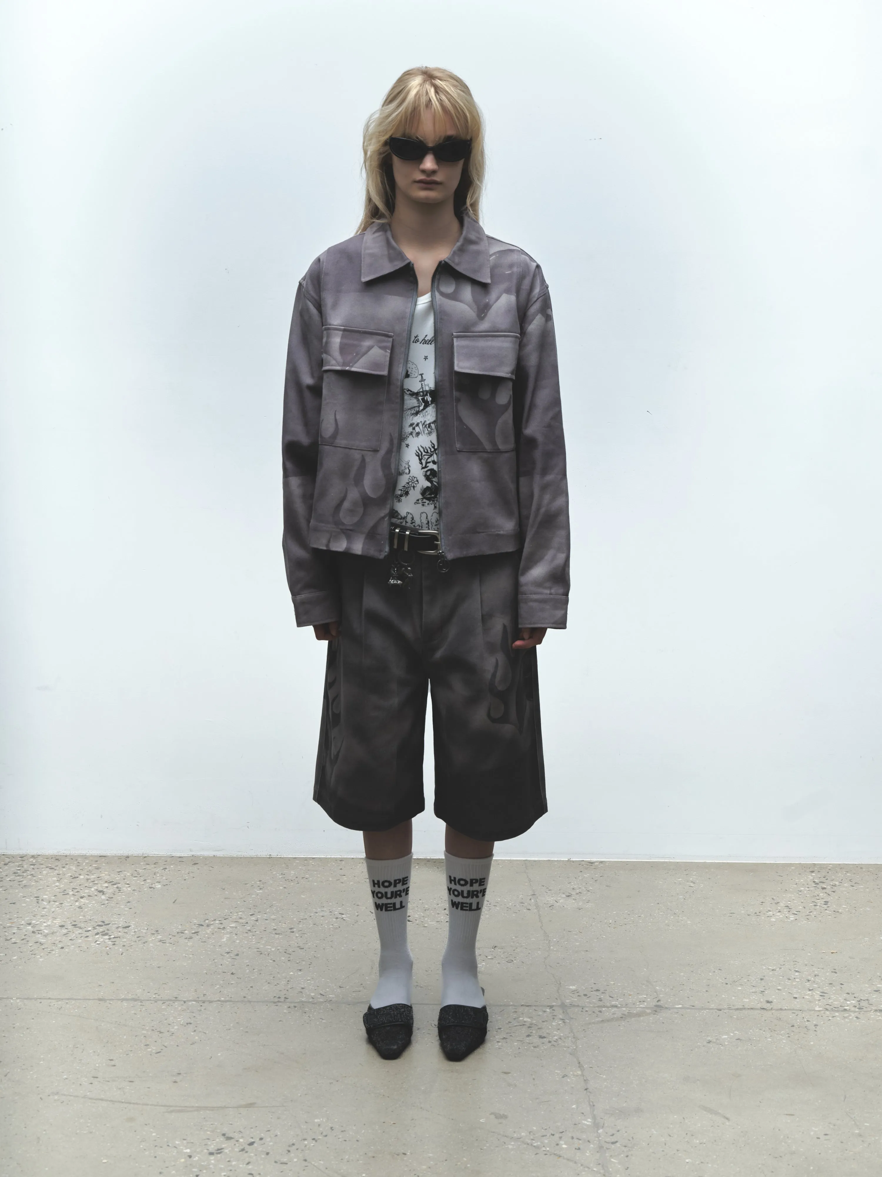 FLAMING DOLPHIN SHORTS sold by Junglesjungles product image thumbnail 2