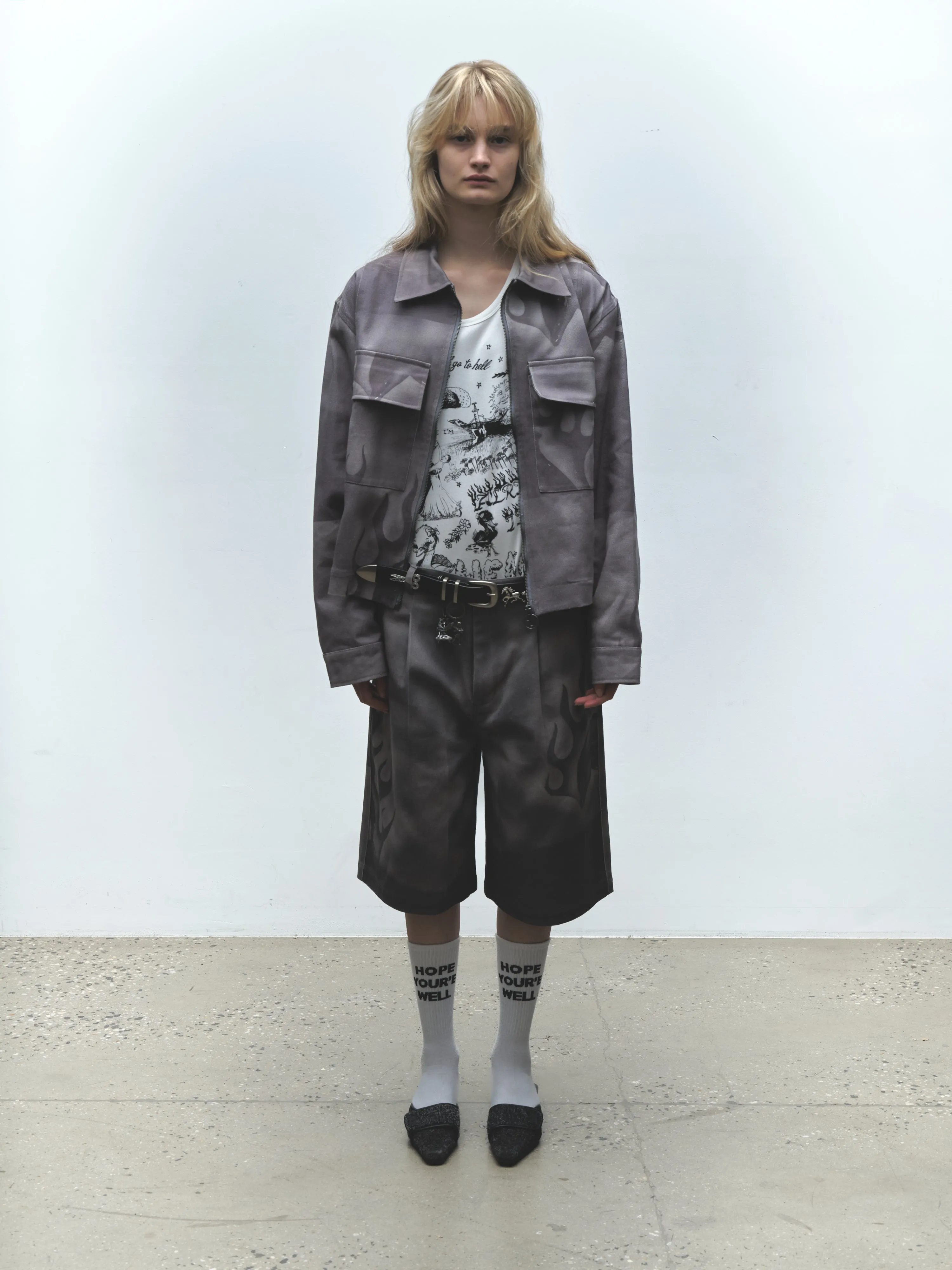 FLAMING DOLPHIN SHORTS sold by Junglesjungles product image thumbnail 4